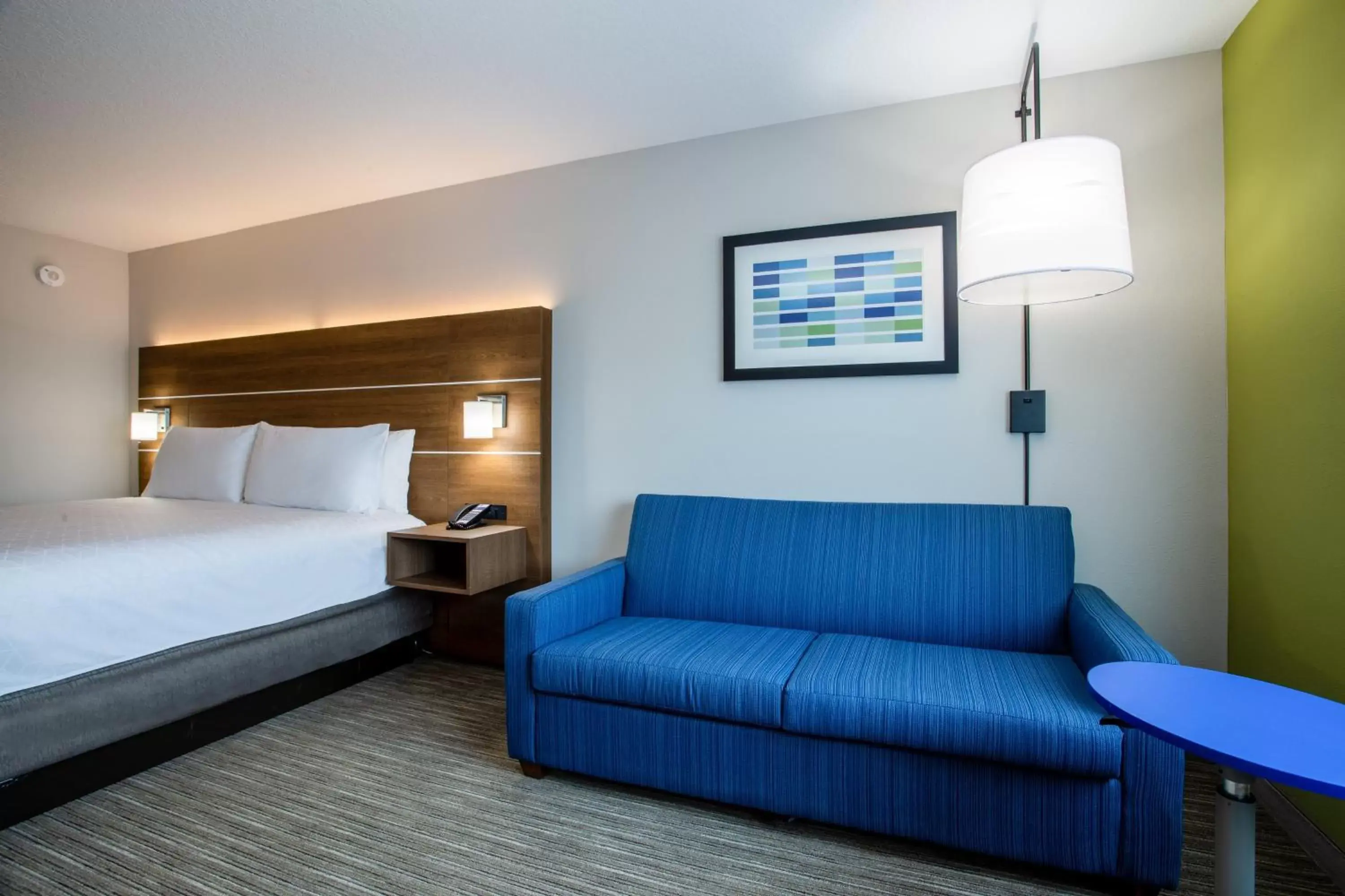 Bedroom, Seating Area in Holiday Inn Express & Suites - Deland South, an IHG Hotel