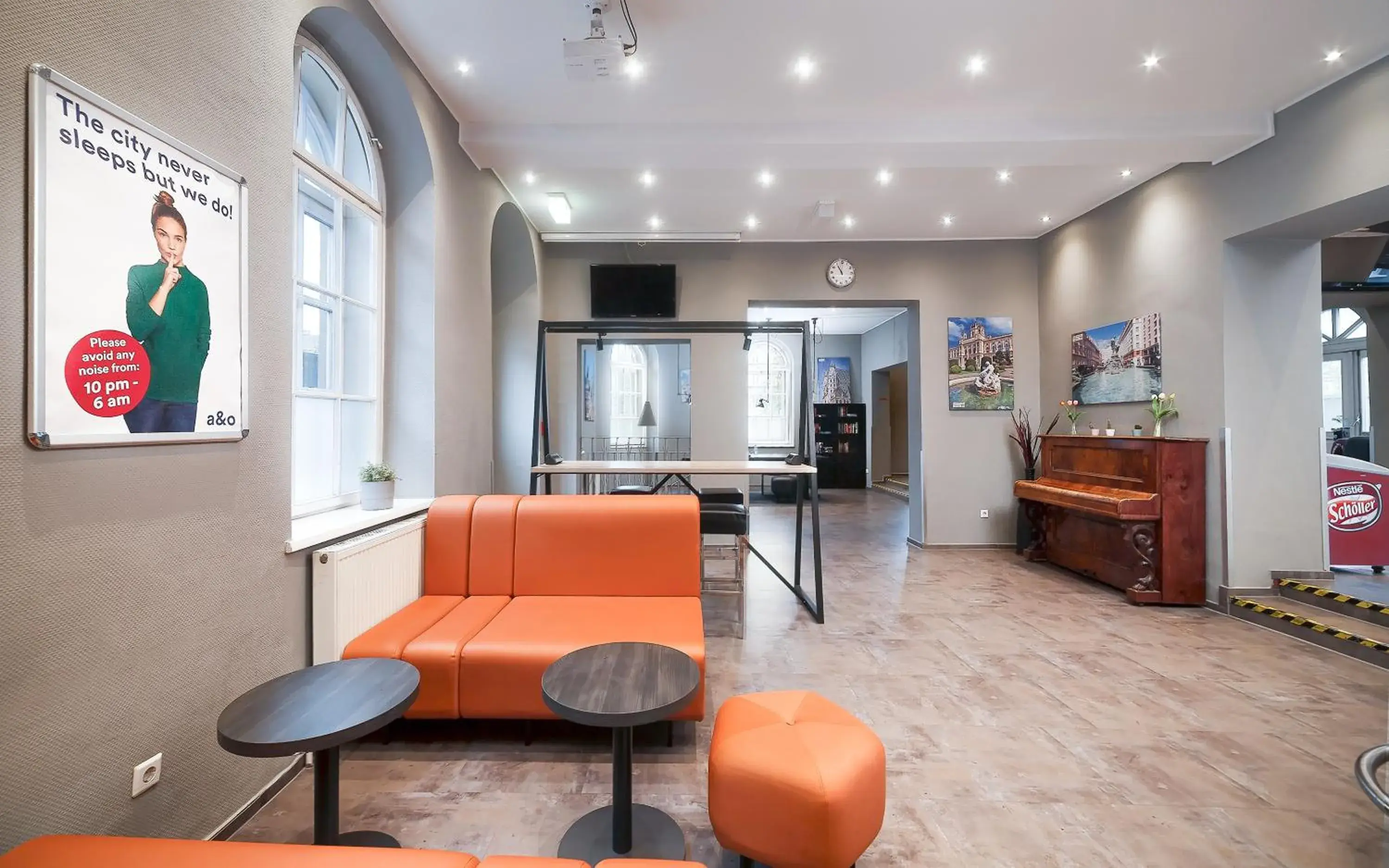 Lobby or reception in a&o Wien Stadthalle Lobby or reception in a&o Wien Stadthalle