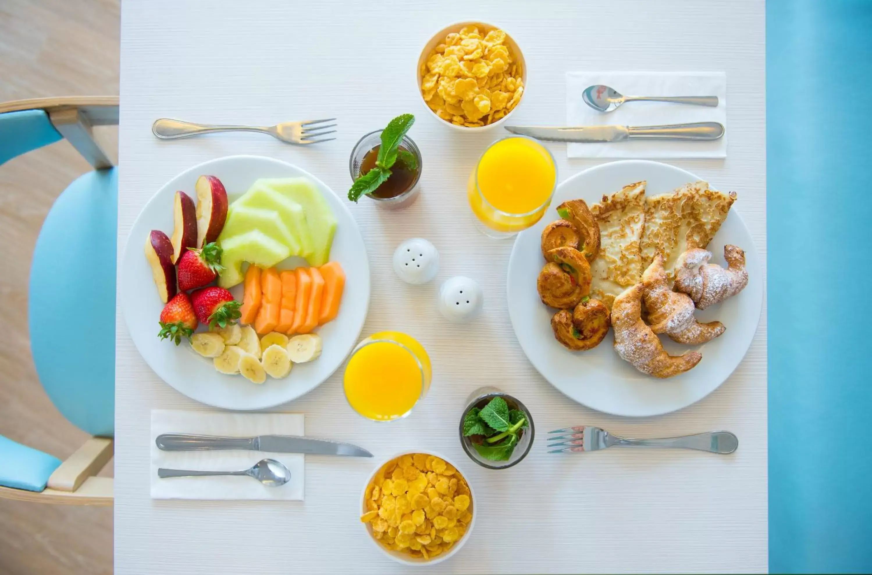 Buffet breakfast, Breakfast in Iberostar Founty Beach All Inclusive