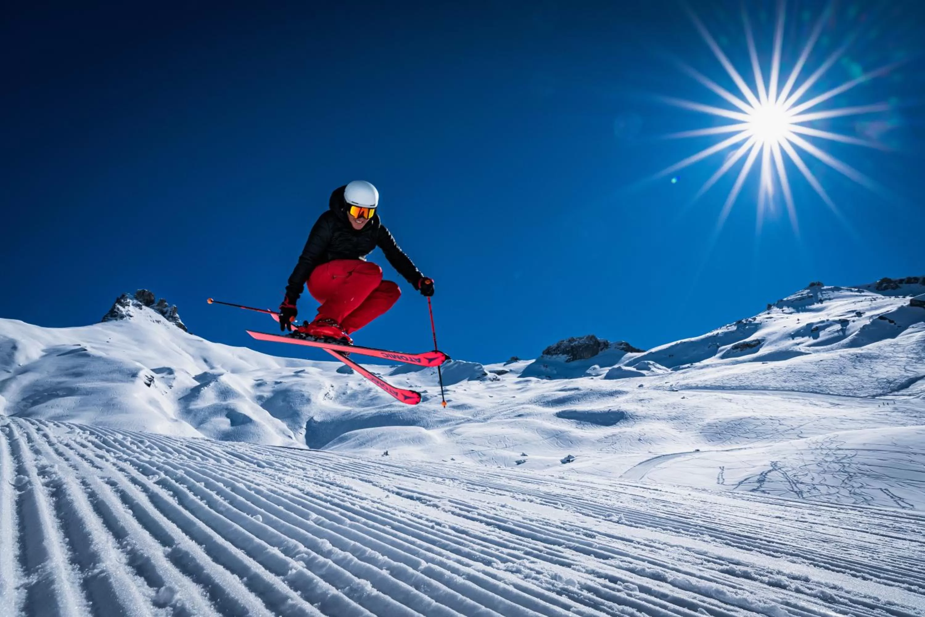 Activities, Skiing in Berg- & Naturhotel Engstligenalp