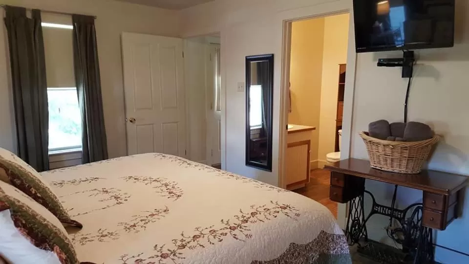 Bed in Full Moon Inn