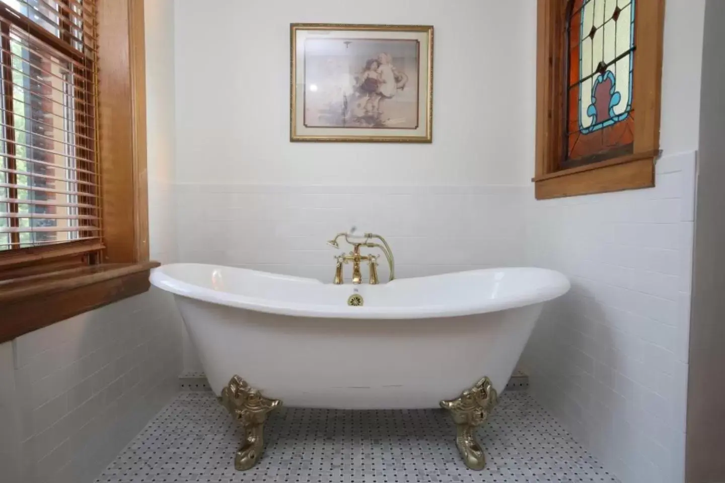 Bathroom in Riverboat Suites