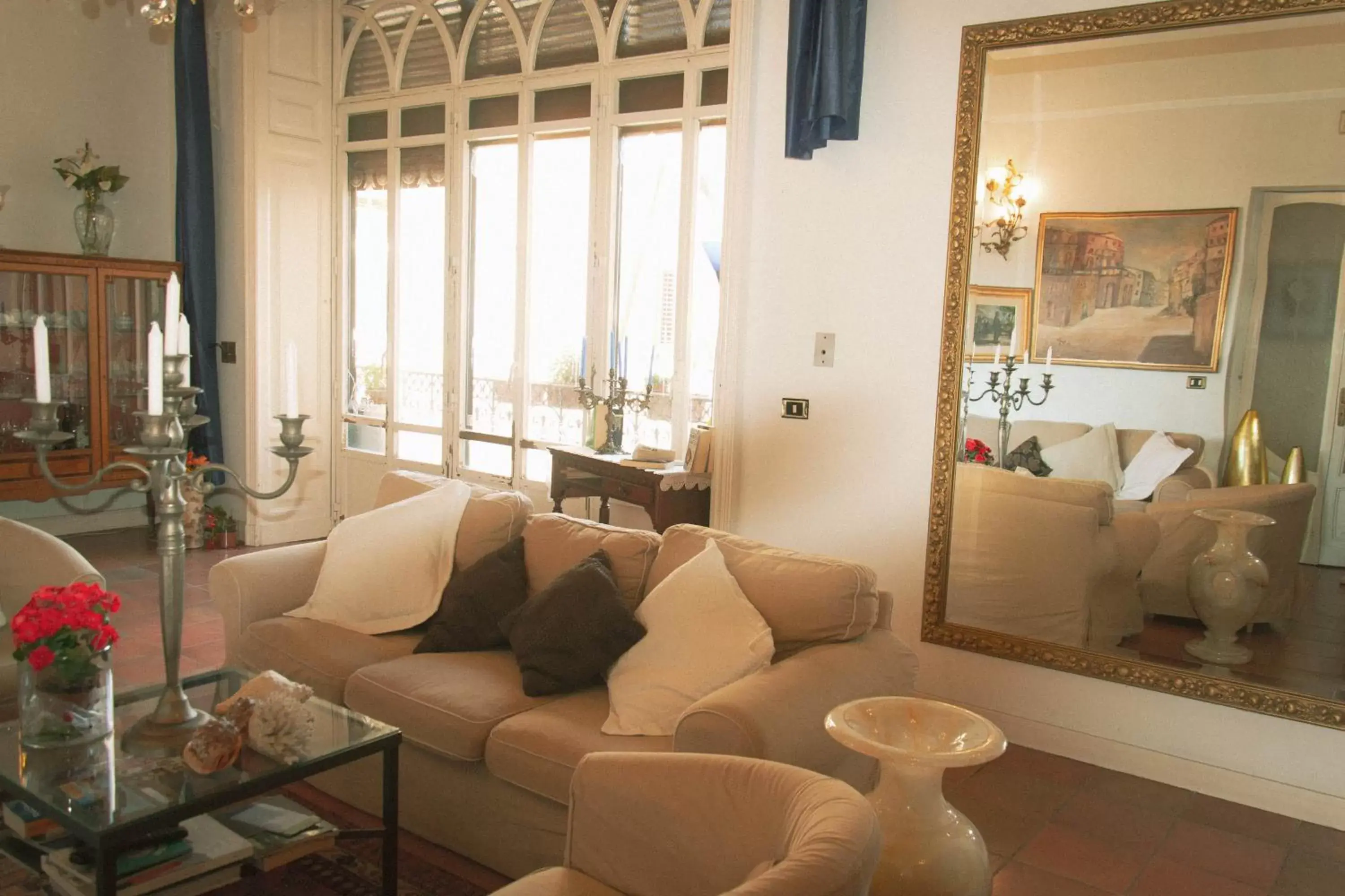 Living room, Seating Area in Antica Dimora Caruso