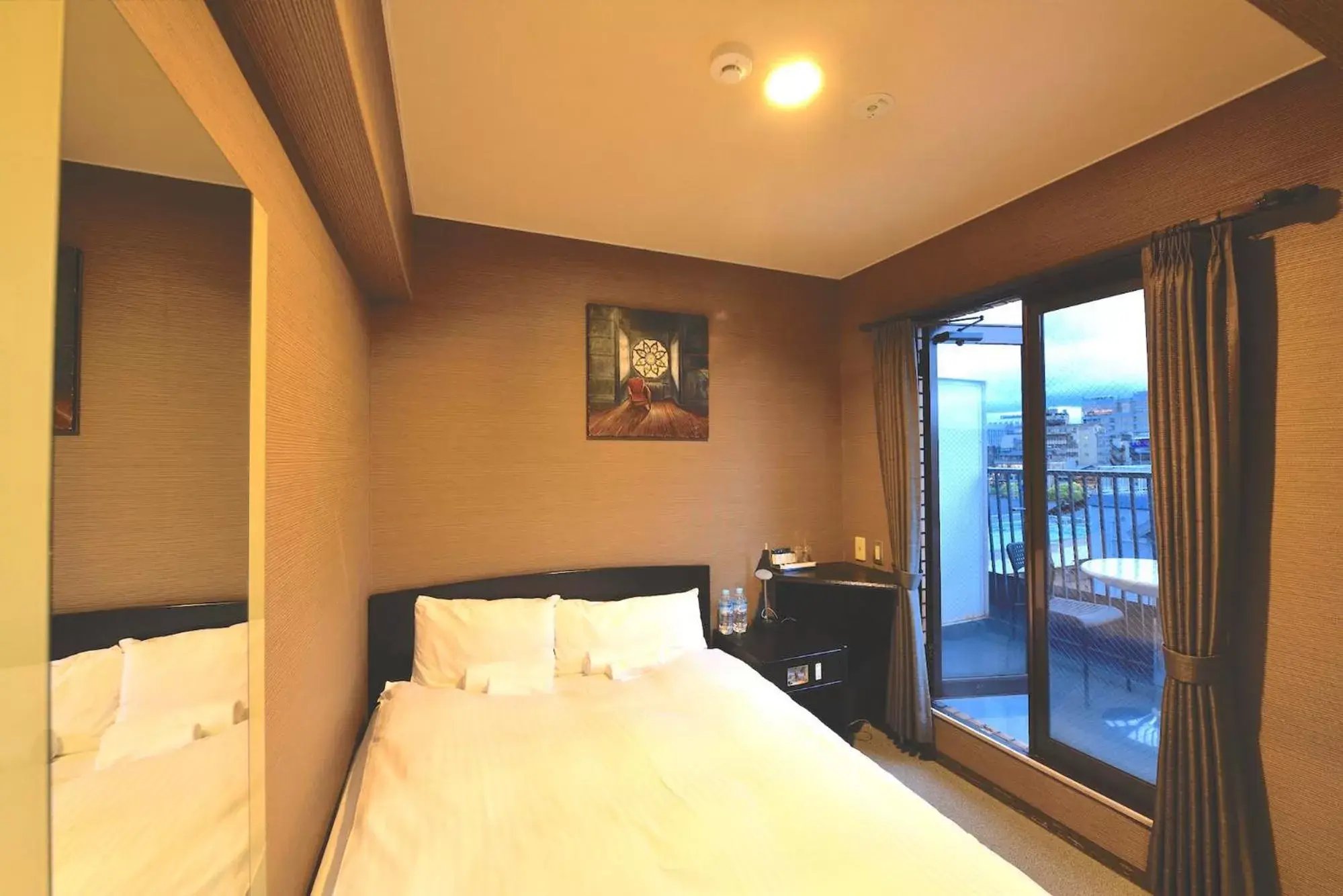 View (from property/room), Bed in ATO Hotel Kyoto