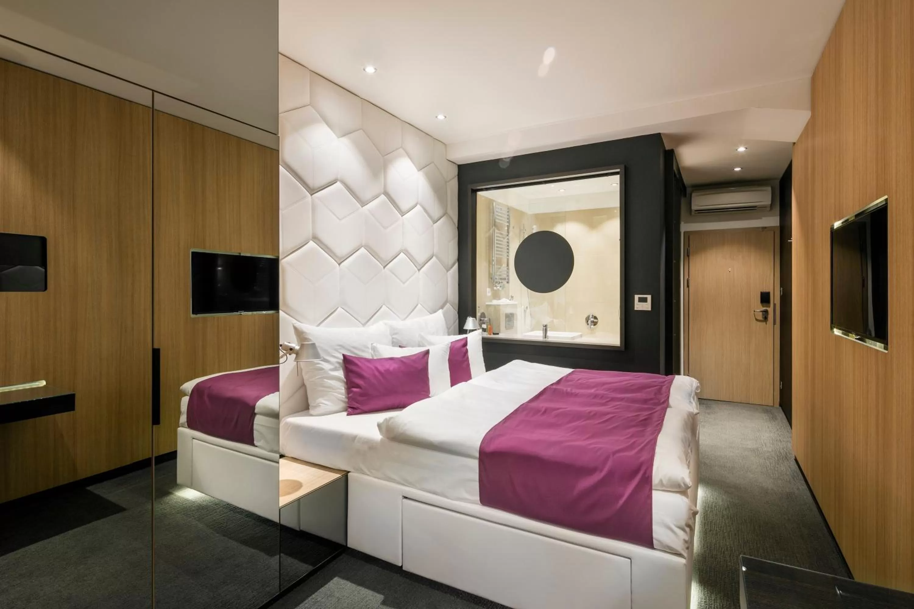 Bed in Pytloun Grand Hotel Imperial