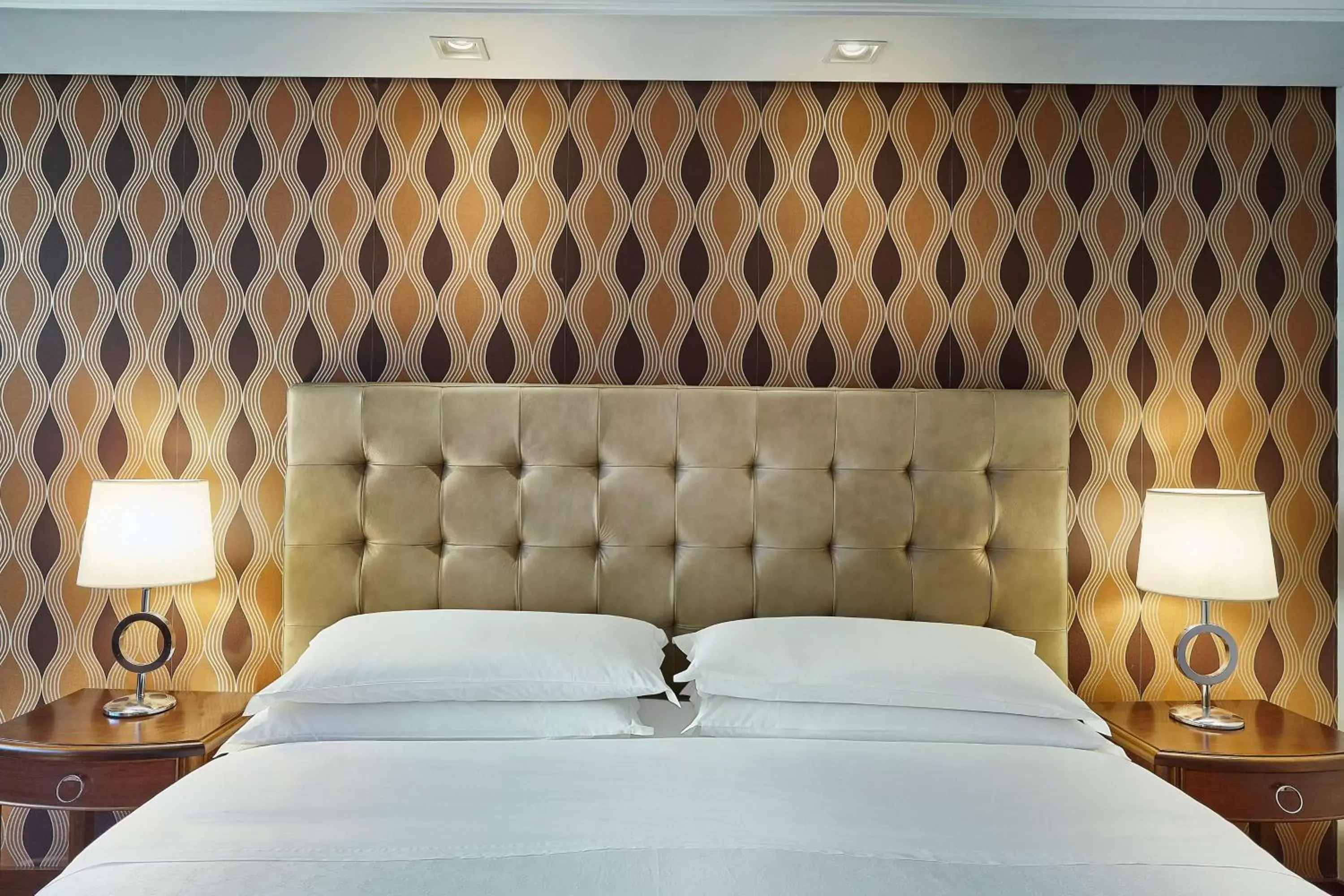 Bed in Hilton Porto Alegre, Brazil