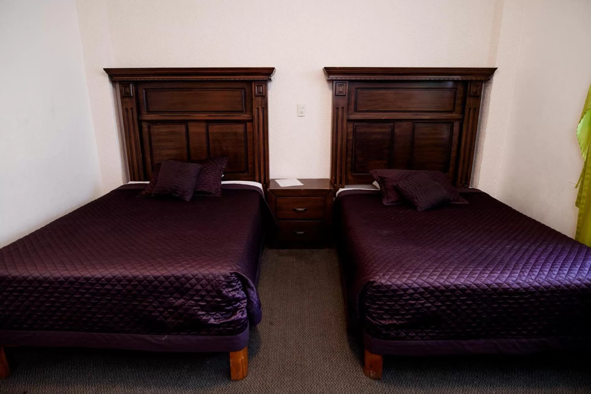 Bed in Hotel María Elena