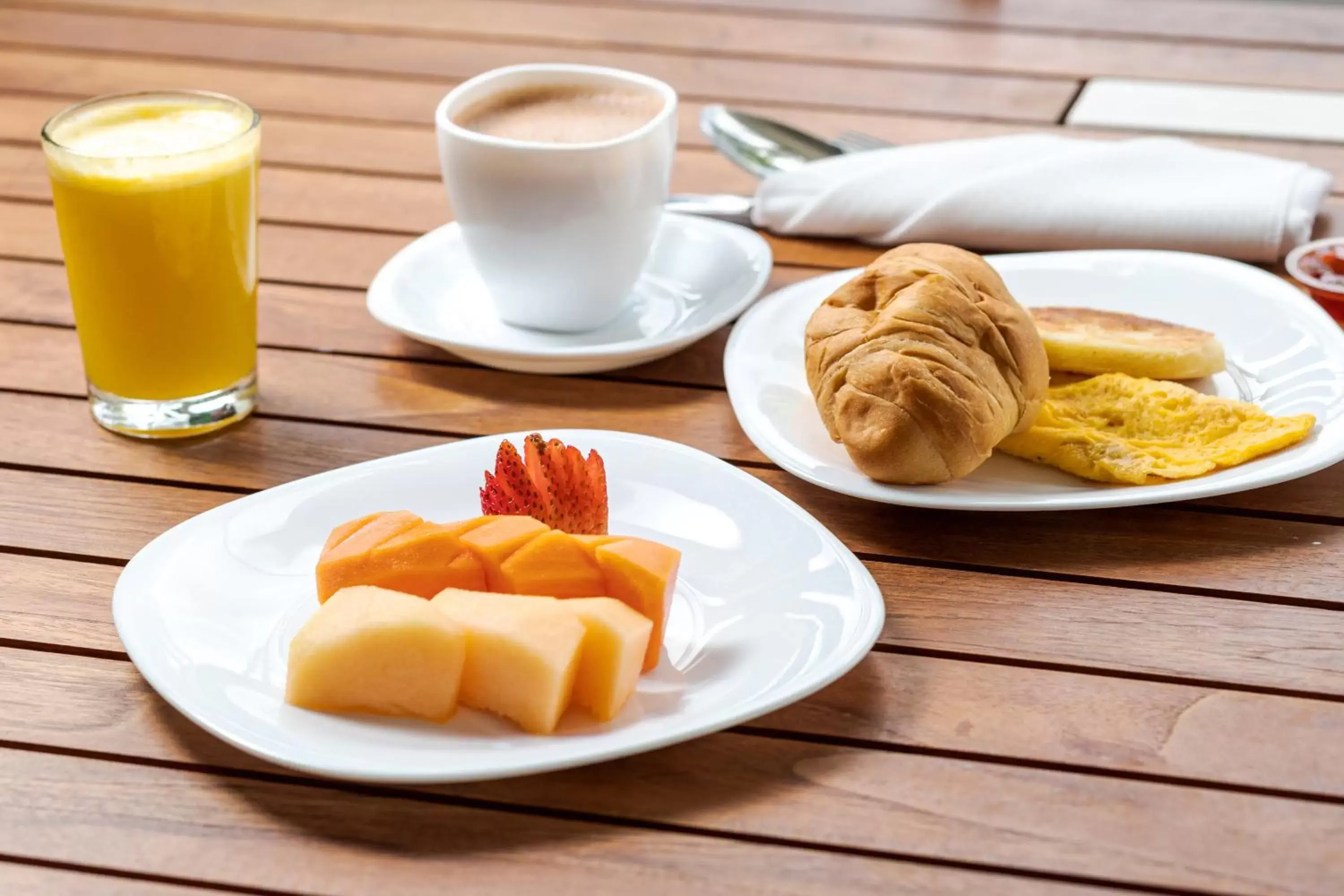 Breakfast in Hotel Manantial Melgar