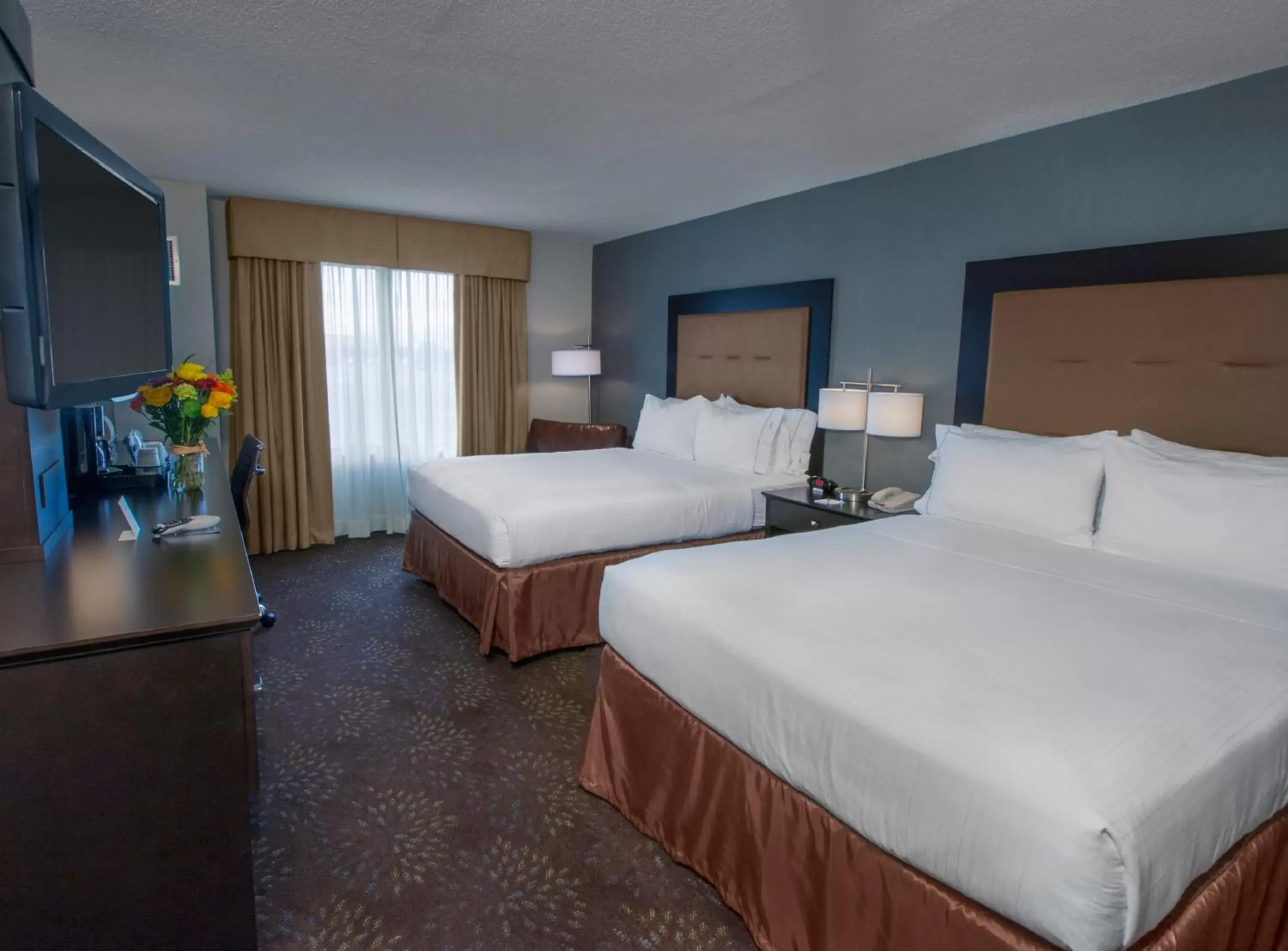 Photo of the whole room, Bed in Holiday Inn Express & Suites Buffalo Airport, an IHG Hotel