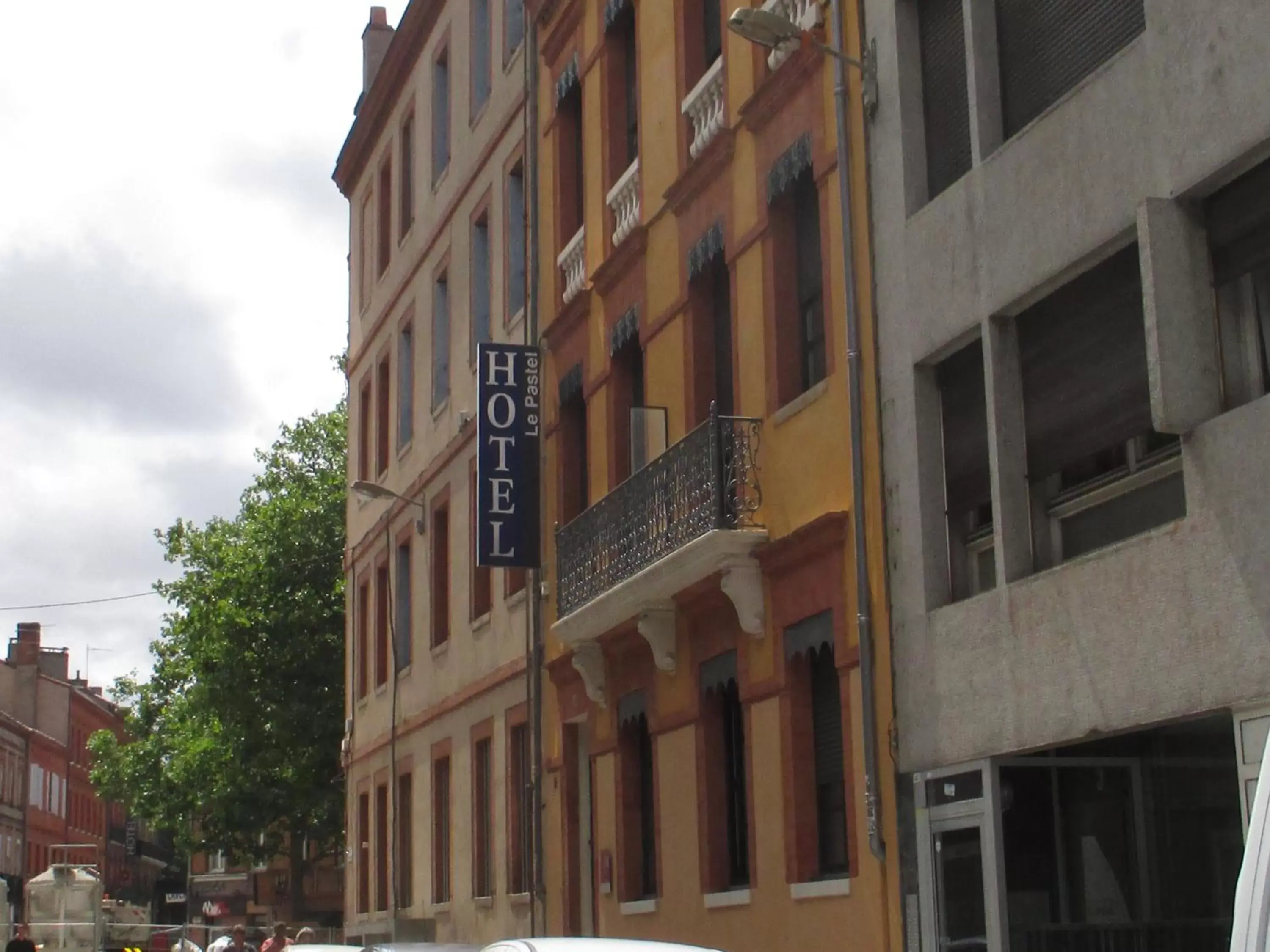 Bird's eye view, Property Building in Hôtel le Pastel