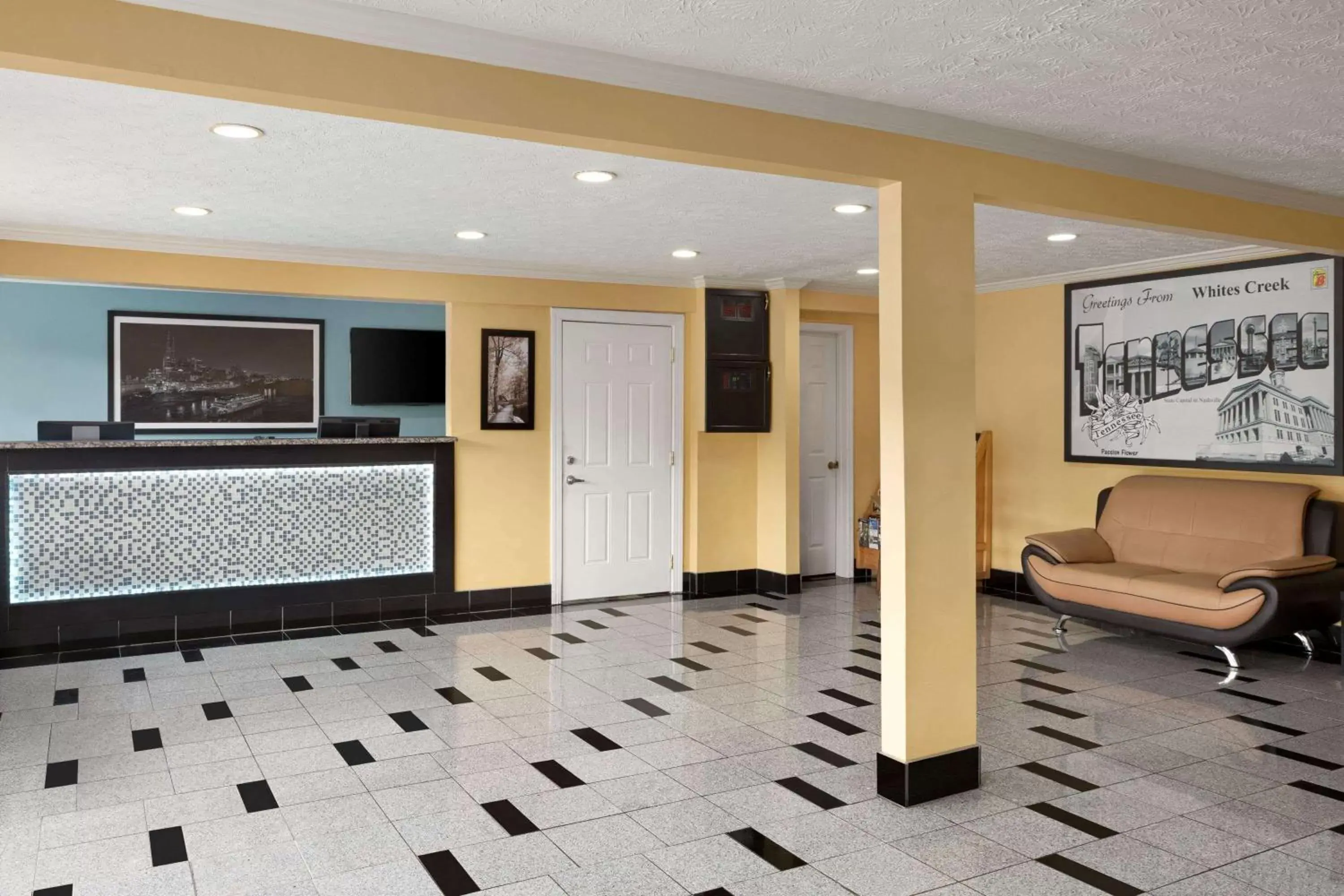 Lobby or reception, Lobby/Reception in Super 8 by Wyndham Whites Creek/ Nashville NW Area