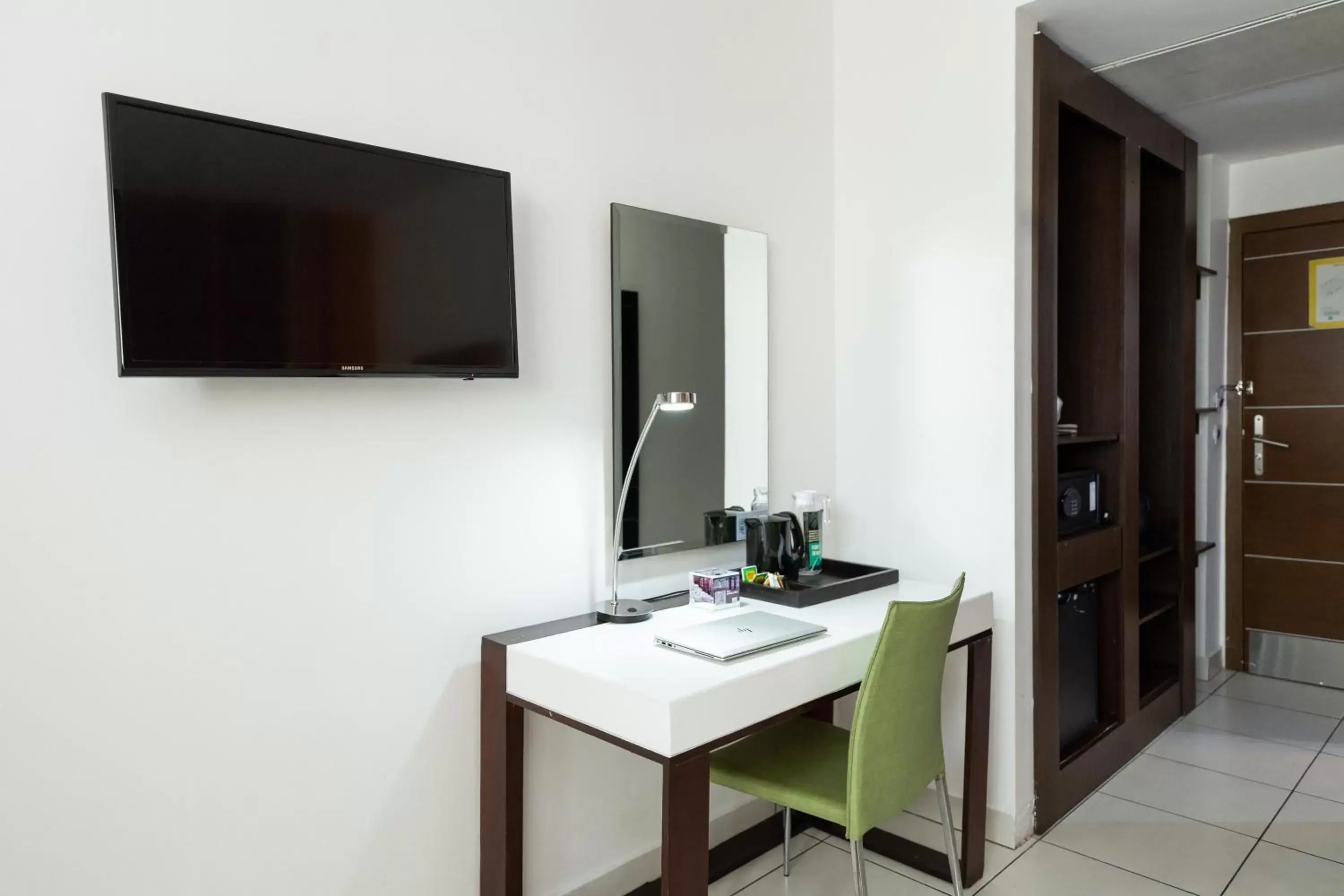 TV/Entertainment Center in Ibis Styles Accra Airport