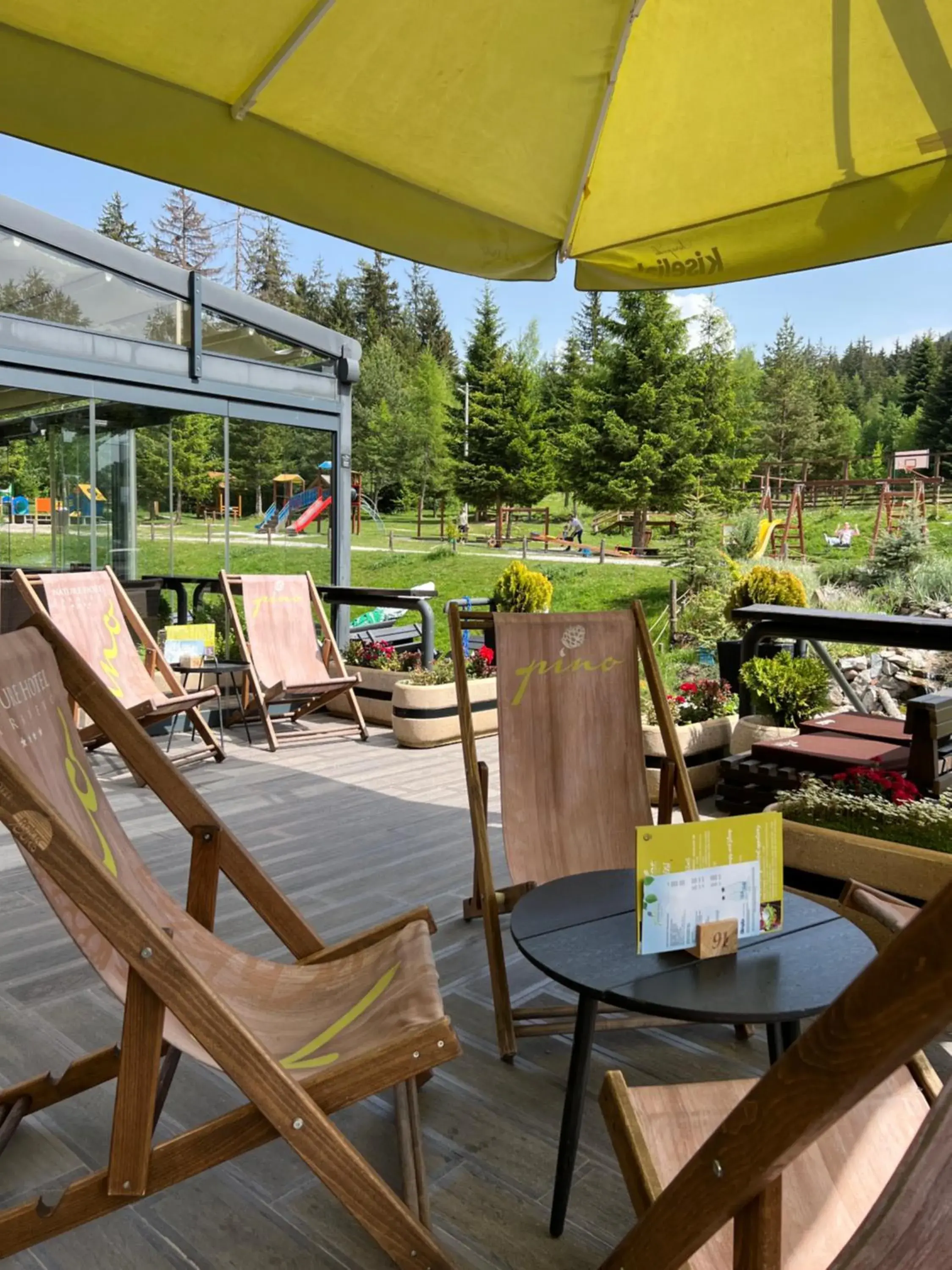 Balcony/Terrace in Pino Nature Hotel