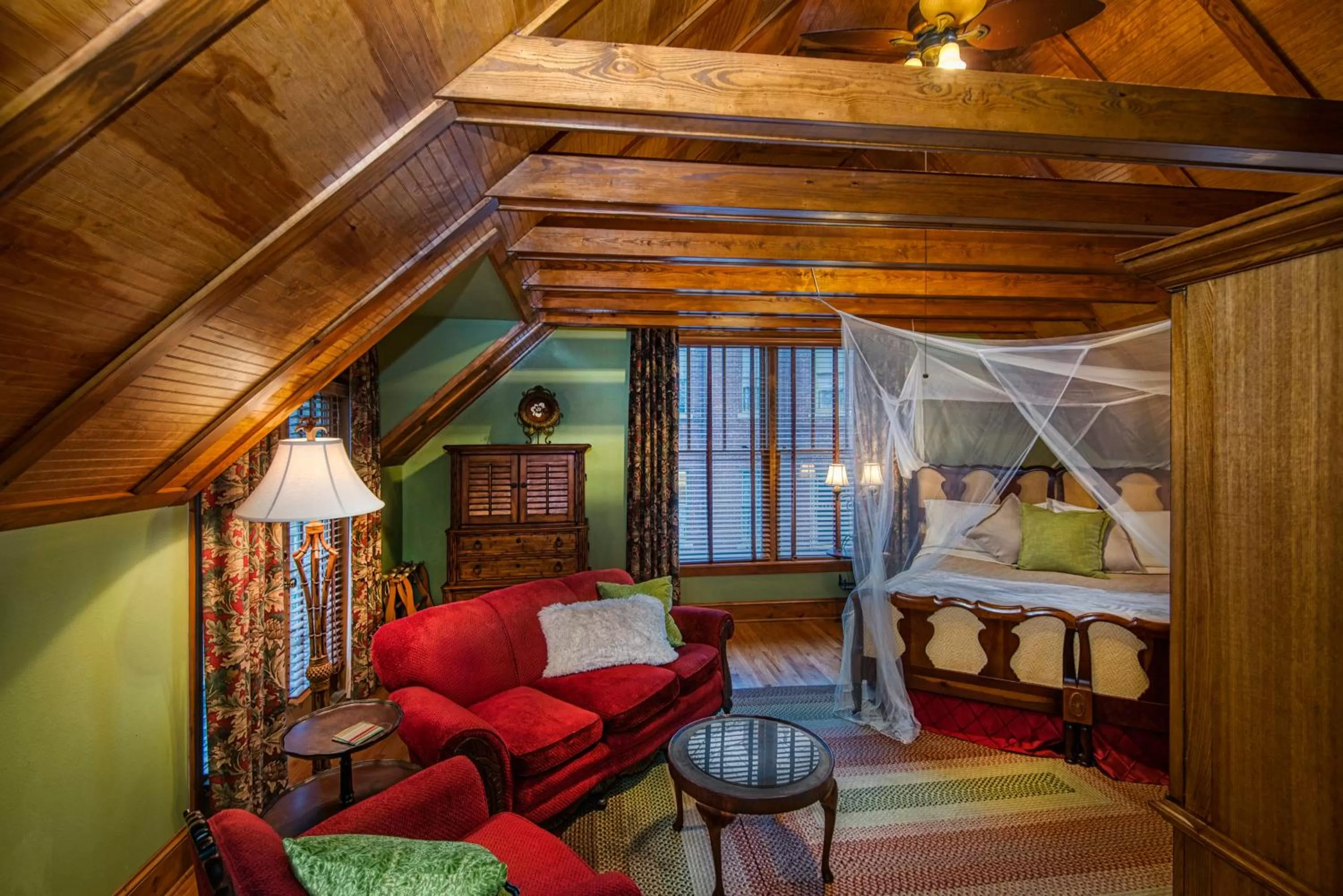 Seating Area in The Empress of Little Rock