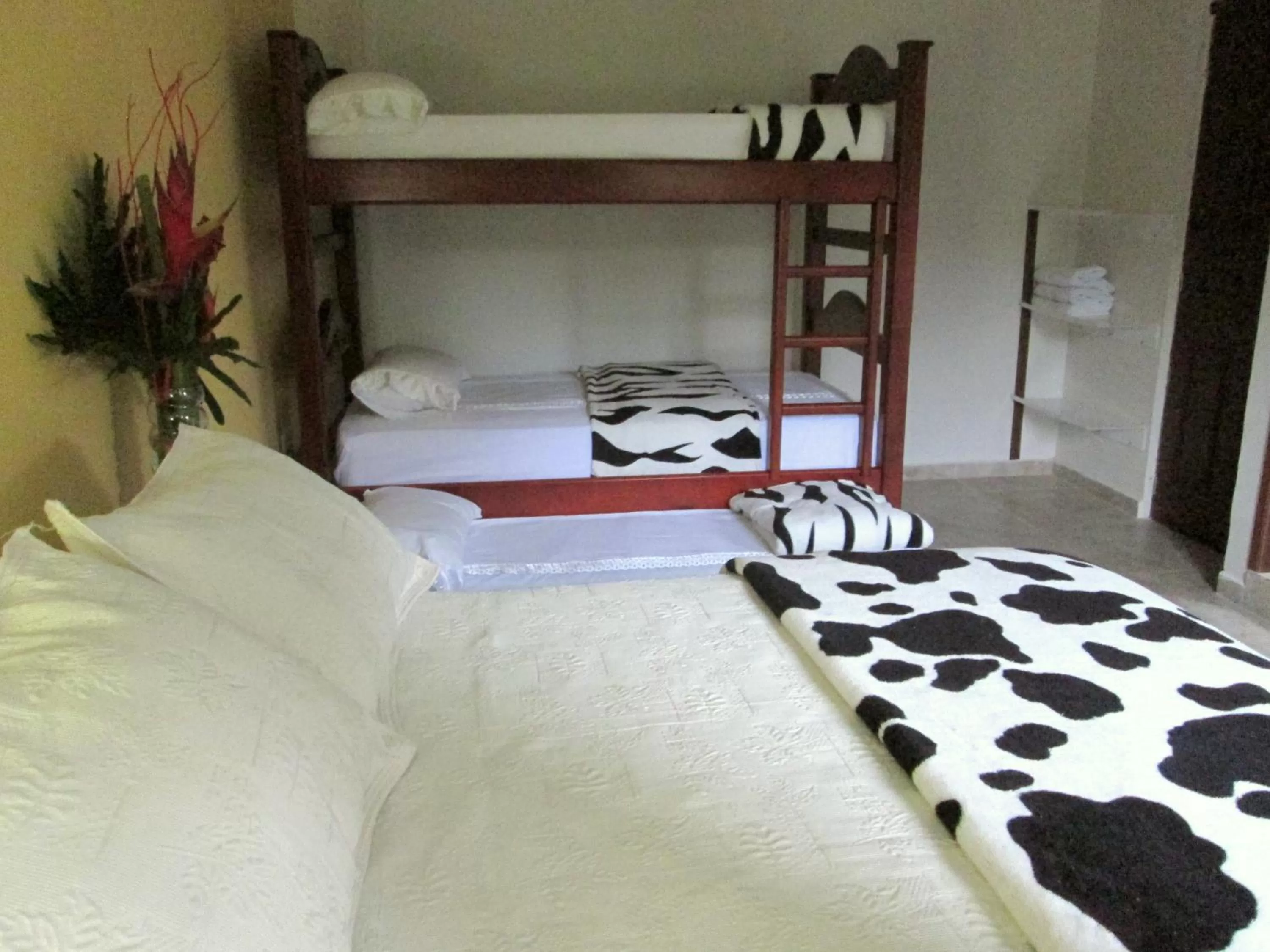 Bunk Bed in Cabañas Las Bifloras