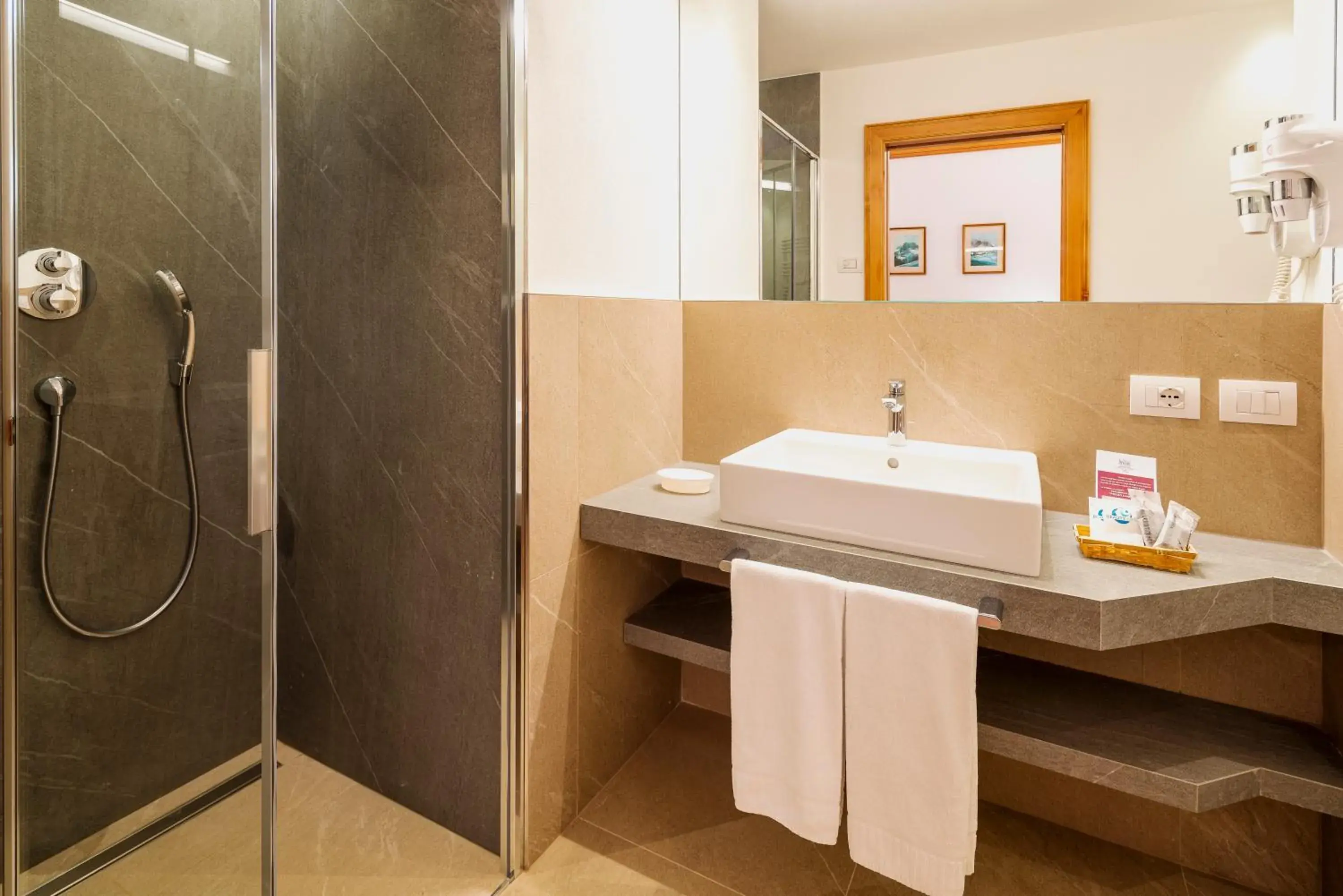 Shower, Bathroom in Franceschi Park Hotel
