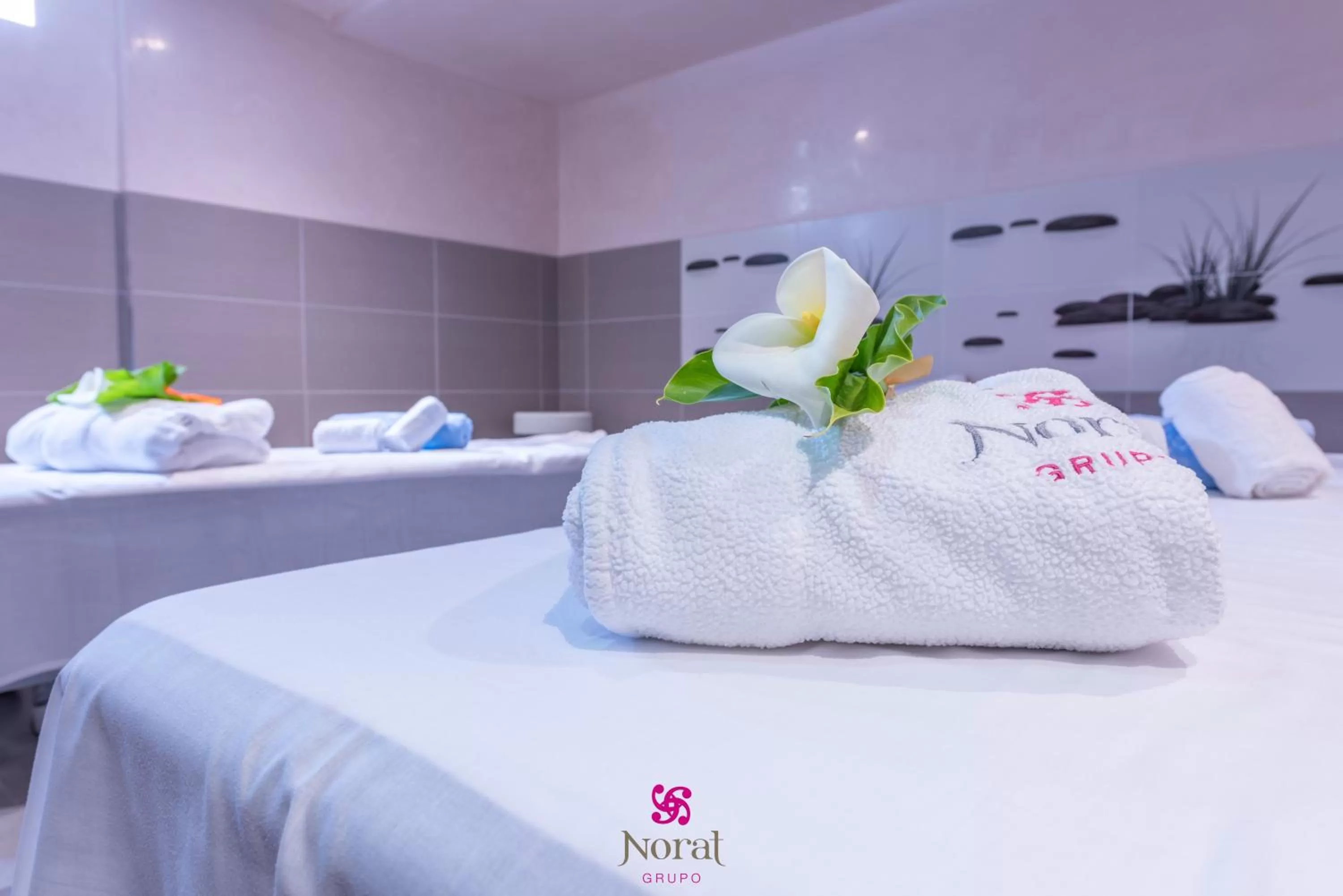 Spa and wellness centre/facilities, Bed in Hotel Norat Marina & Spa 4* Superior