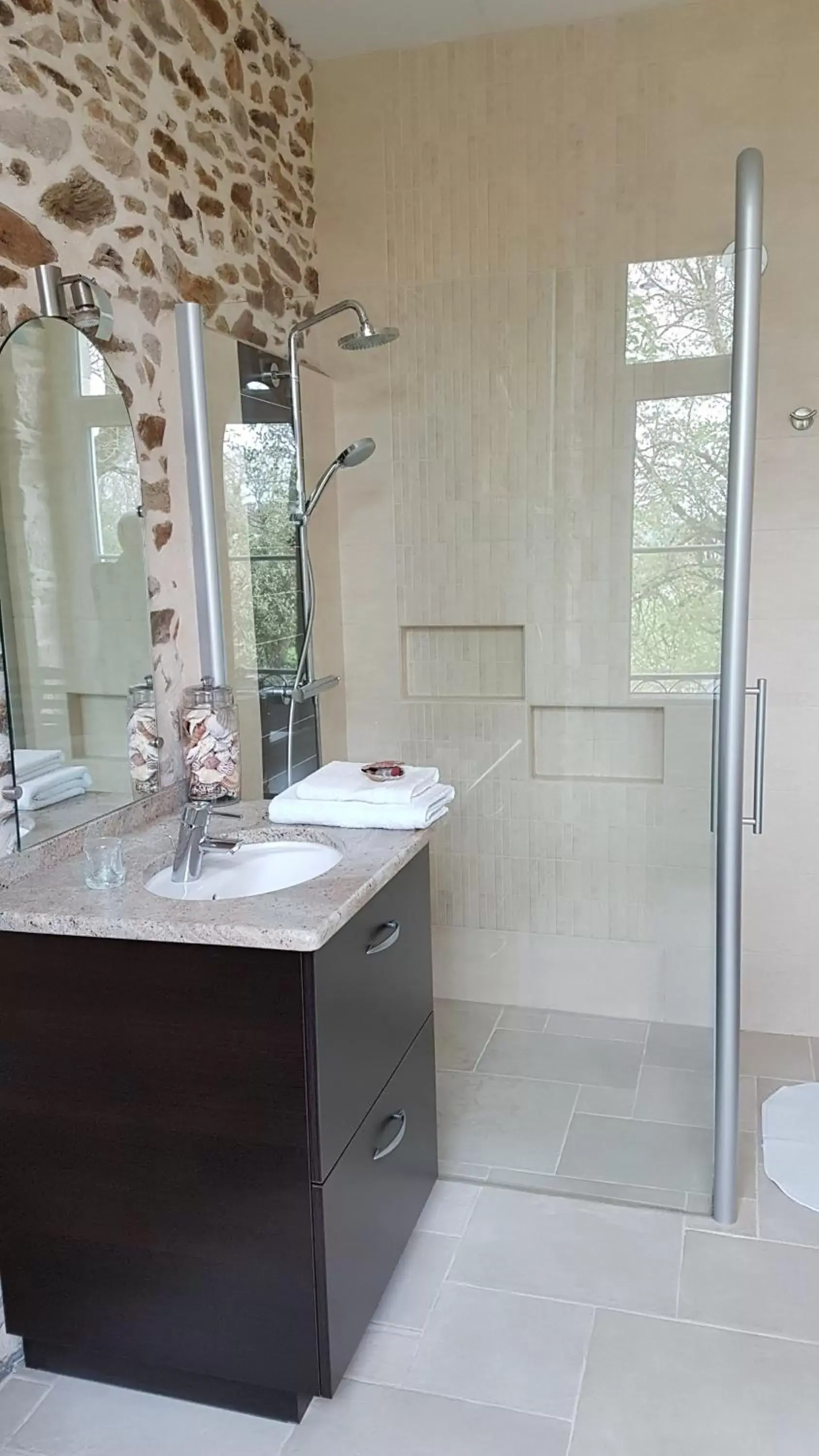 Bathroom in Le Manoir de la Bigotière