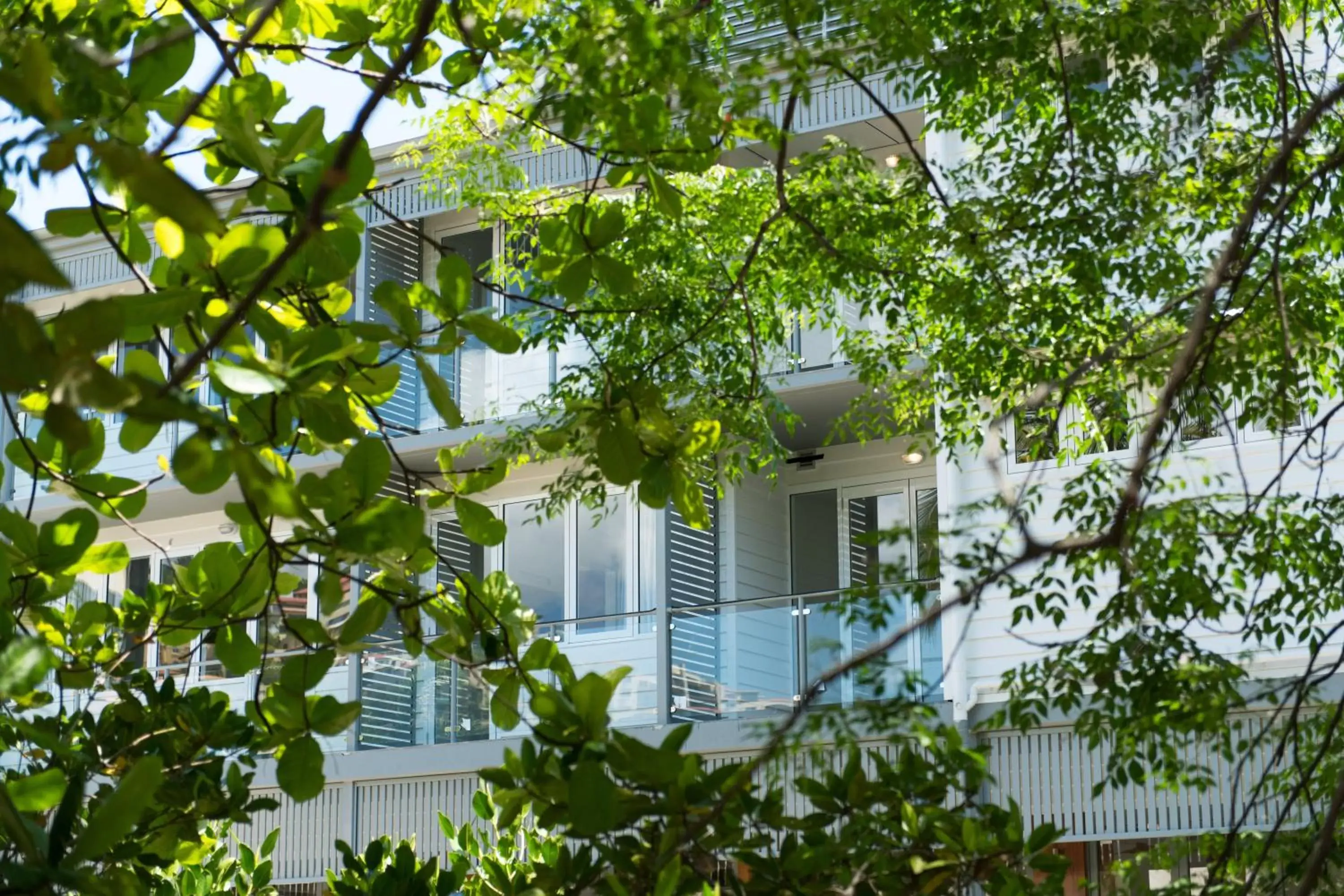 Facade/entrance, Property Building in Heart Hotel and Gallery Whitsundays