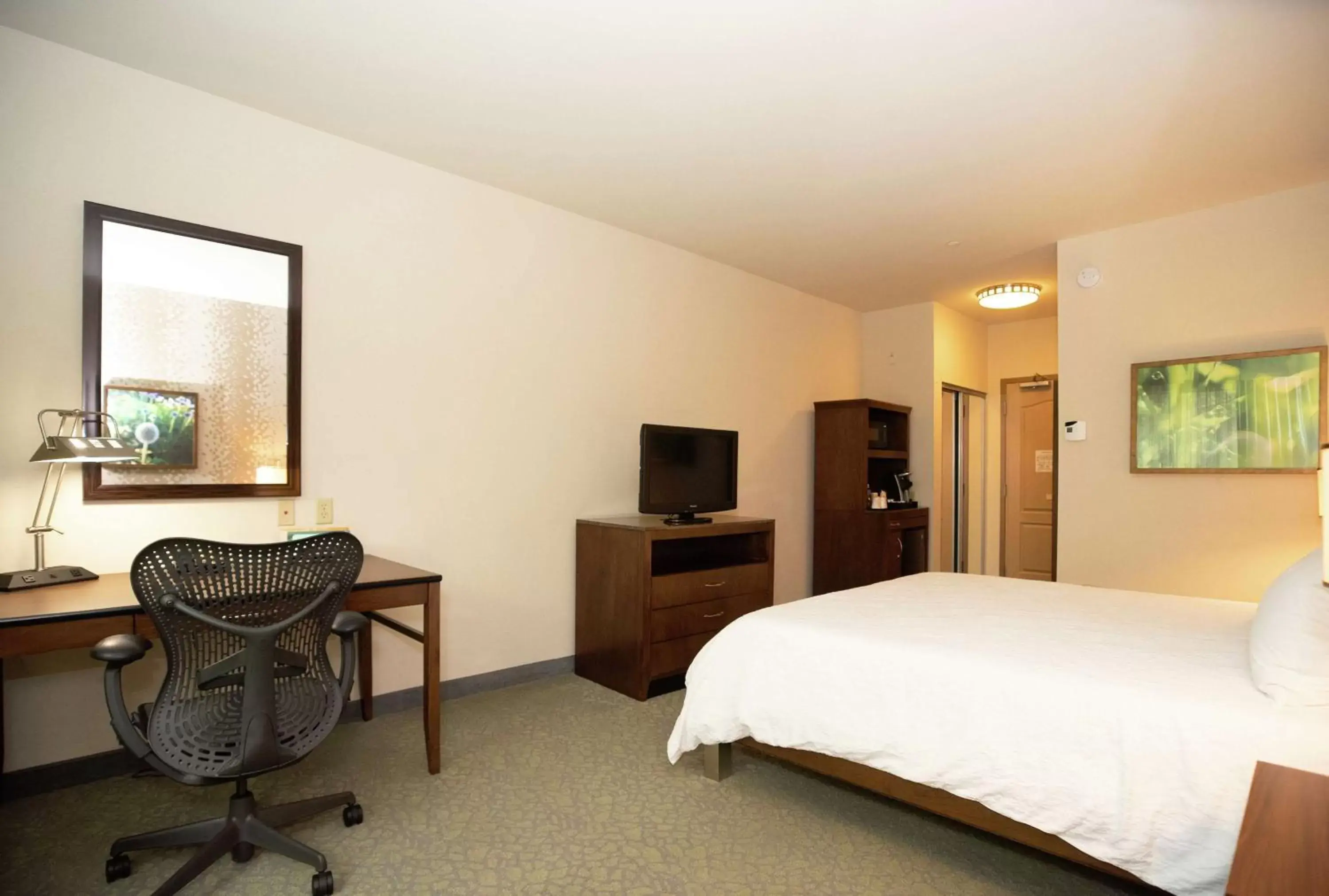 Bed, TV/Entertainment Center in Hilton Garden Inn Covington/Mandeville