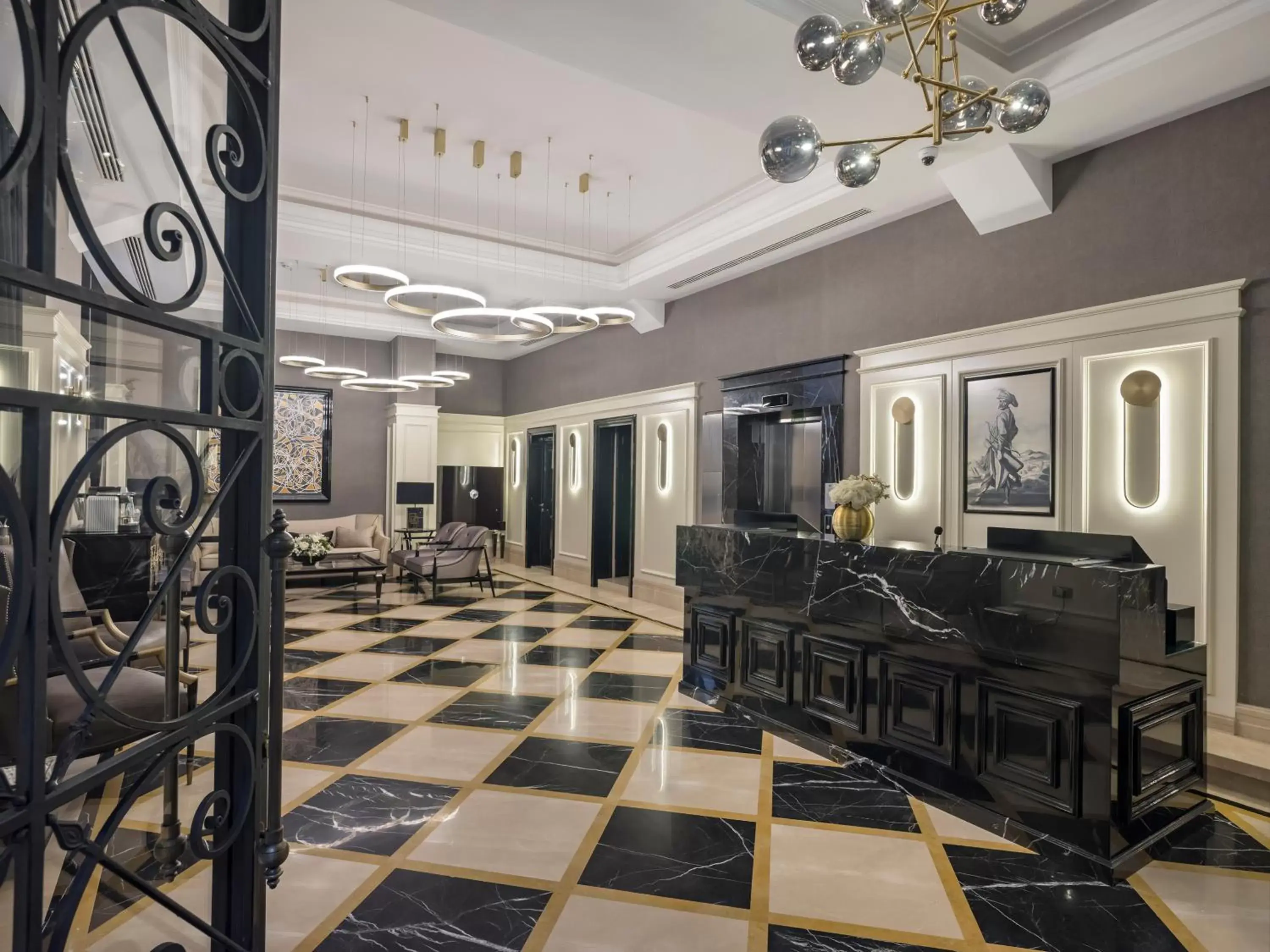 Lobby or reception, Lobby/Reception in Azzap Hotel Galata