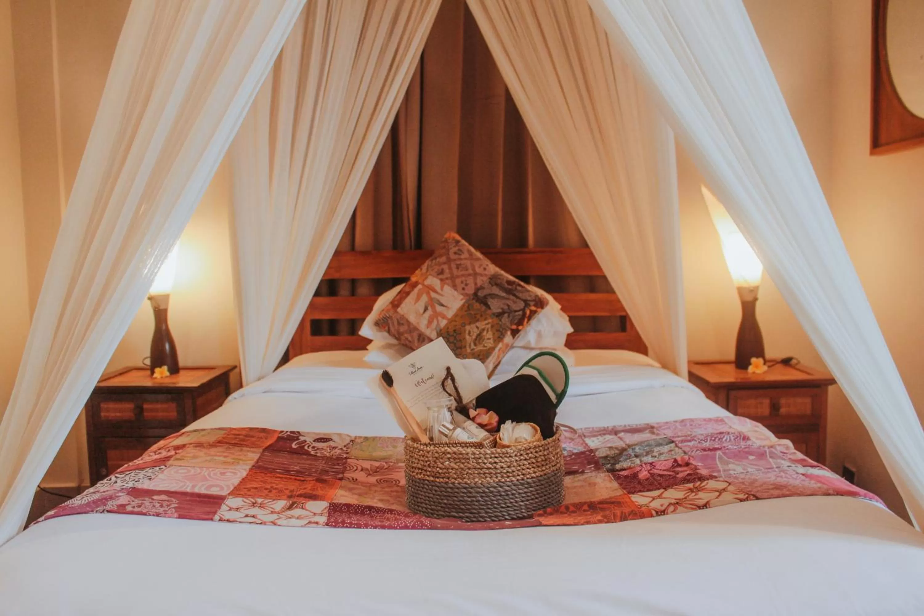 Bedroom, Bed in Ubud Aura Retreat