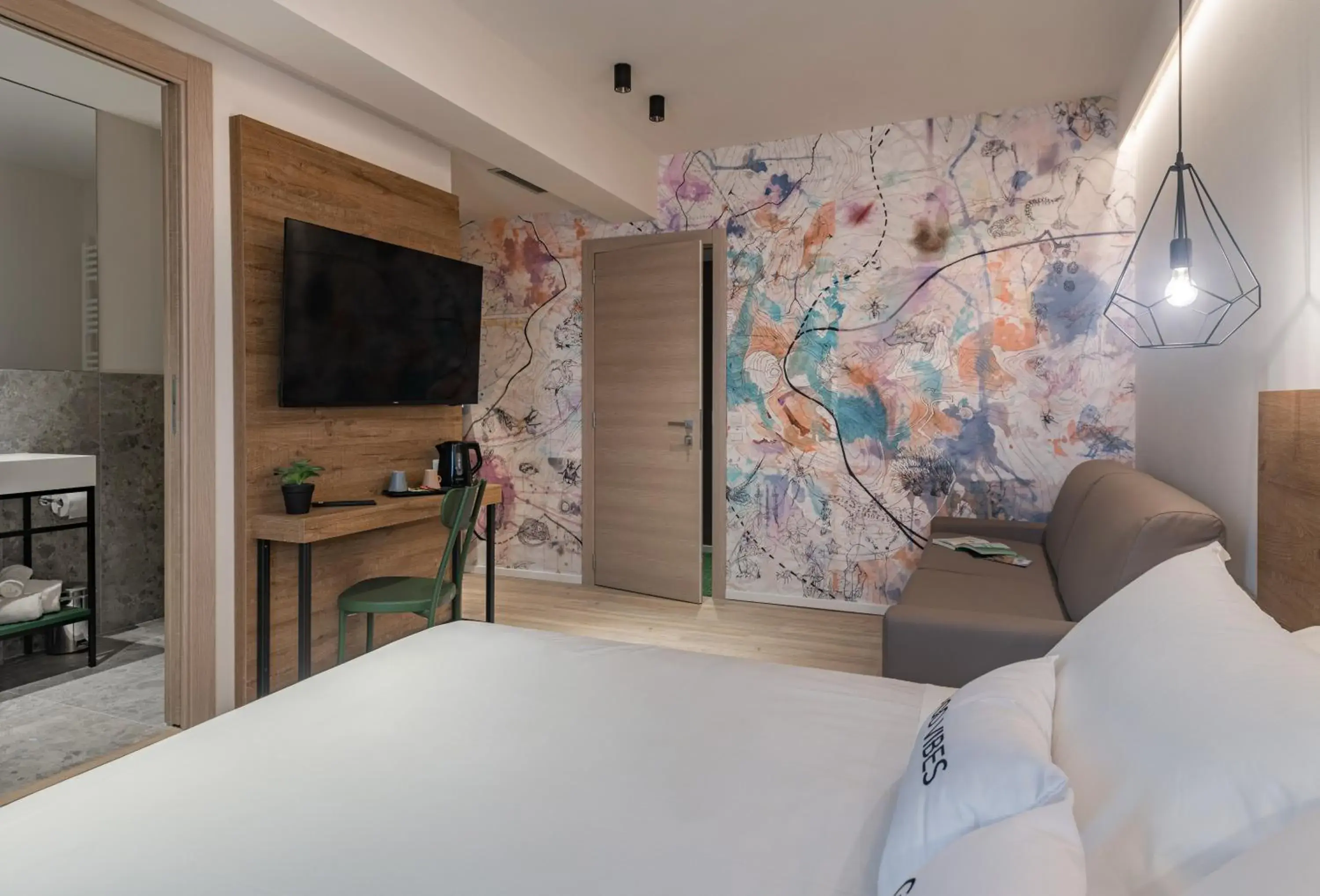 Photo of the whole room, Bed in Catignano Hotel Ristorante