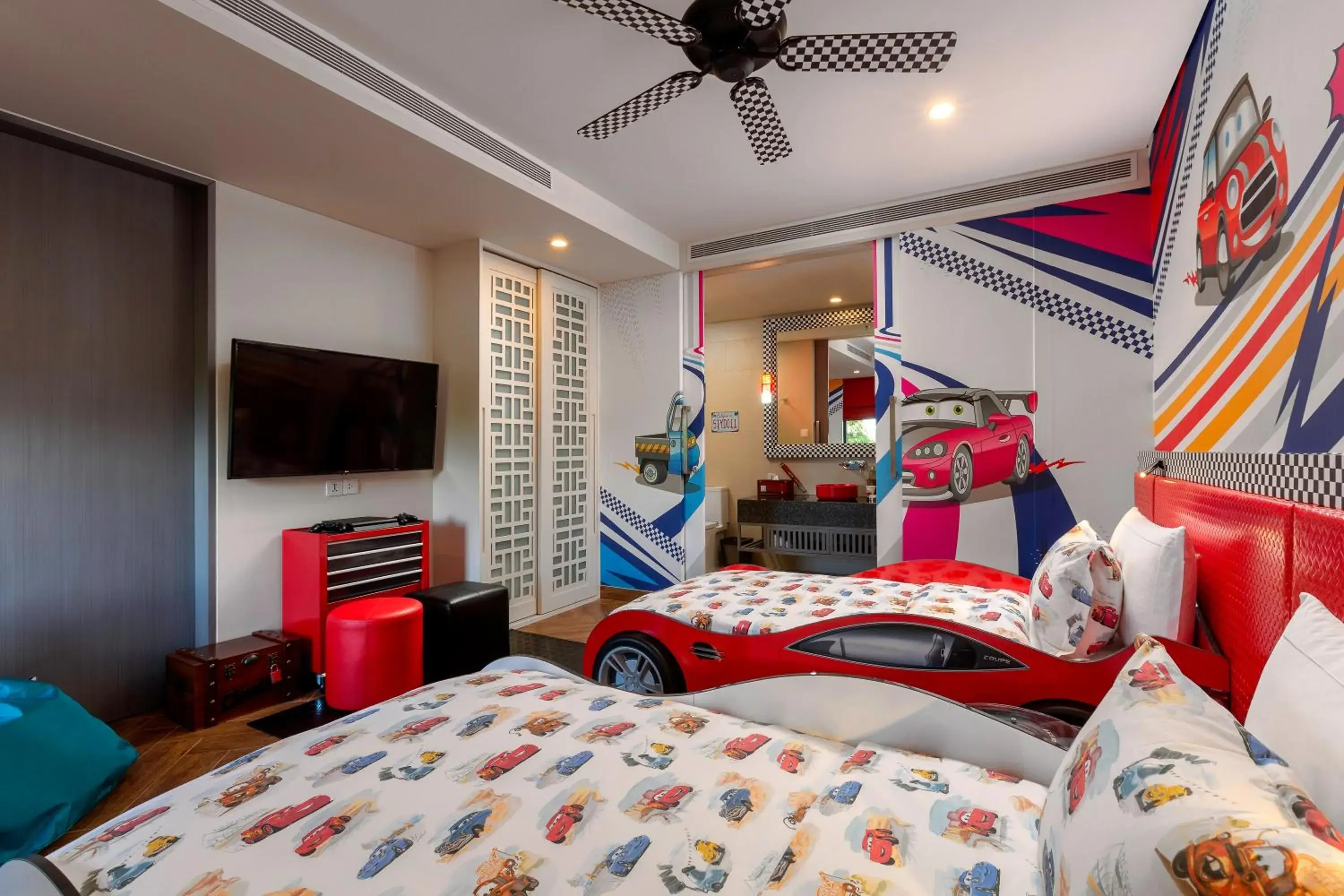 Bed in Anantara Vacation Club Mai Khao Phuket Bed in Anantara Vacation Club Mai Khao Phuket