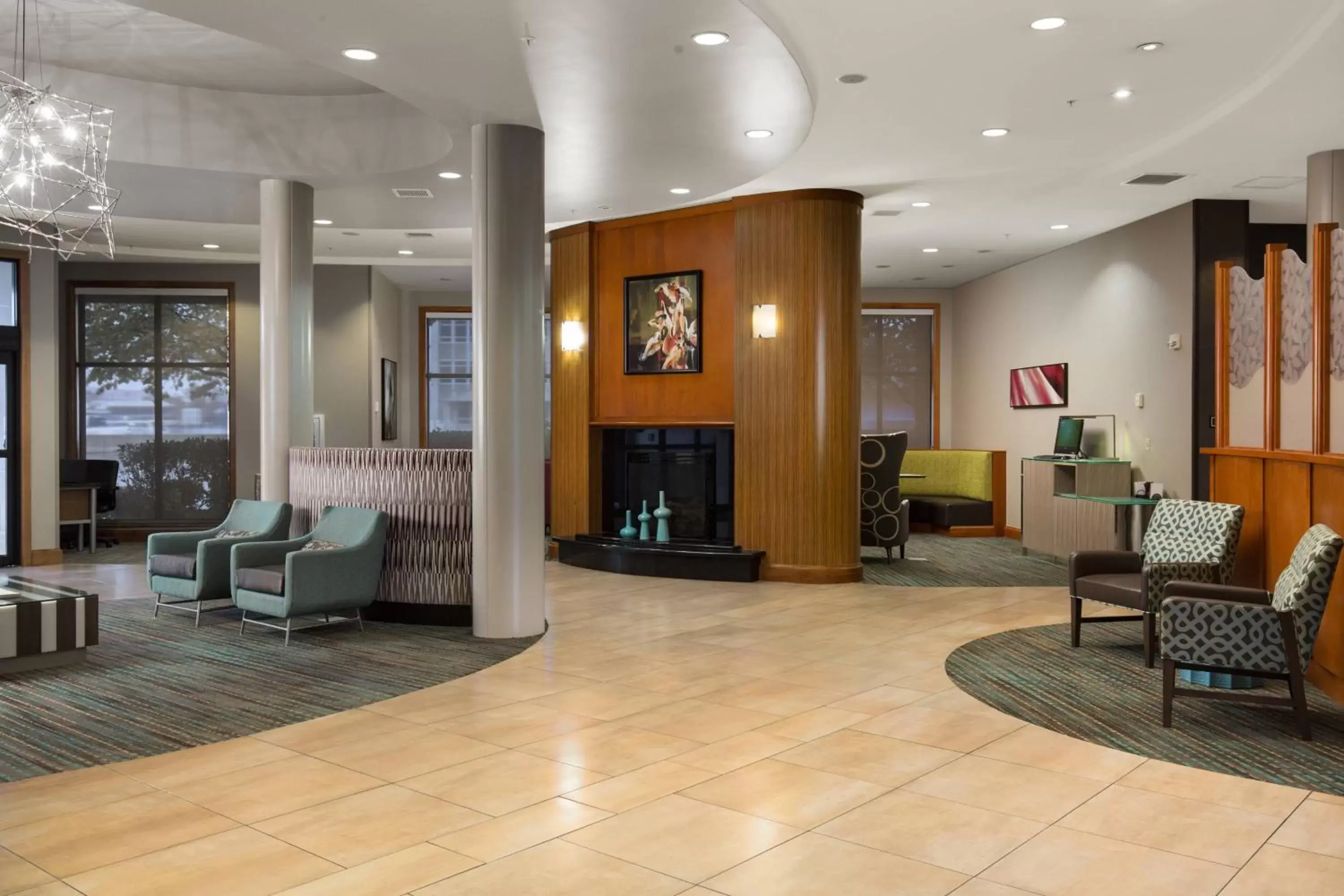 Lobby or reception, Lobby/Reception in Residence Inn by Marriott Springfield Old Keene Mill