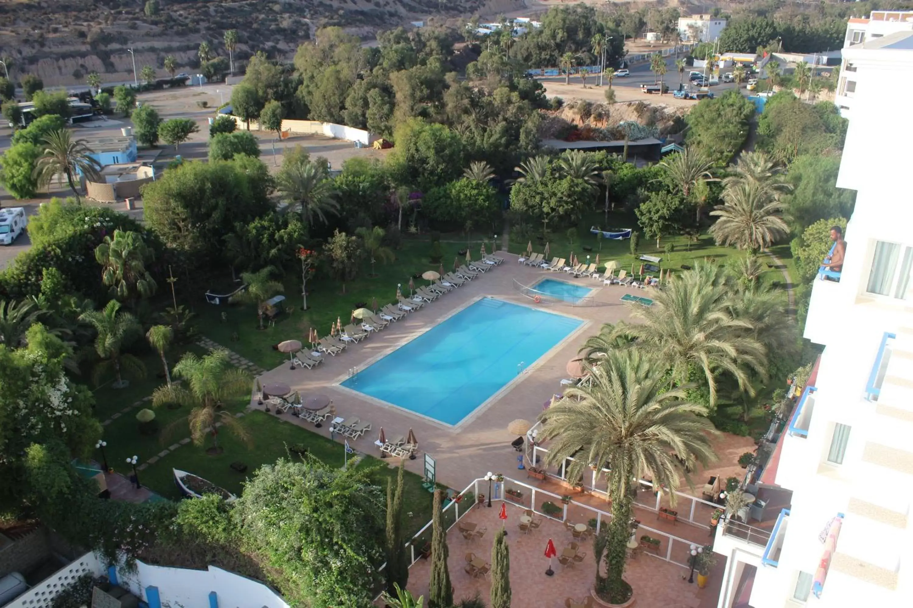 Bird's eye view, Pool View in Hotel Tildi Hotel & Spa