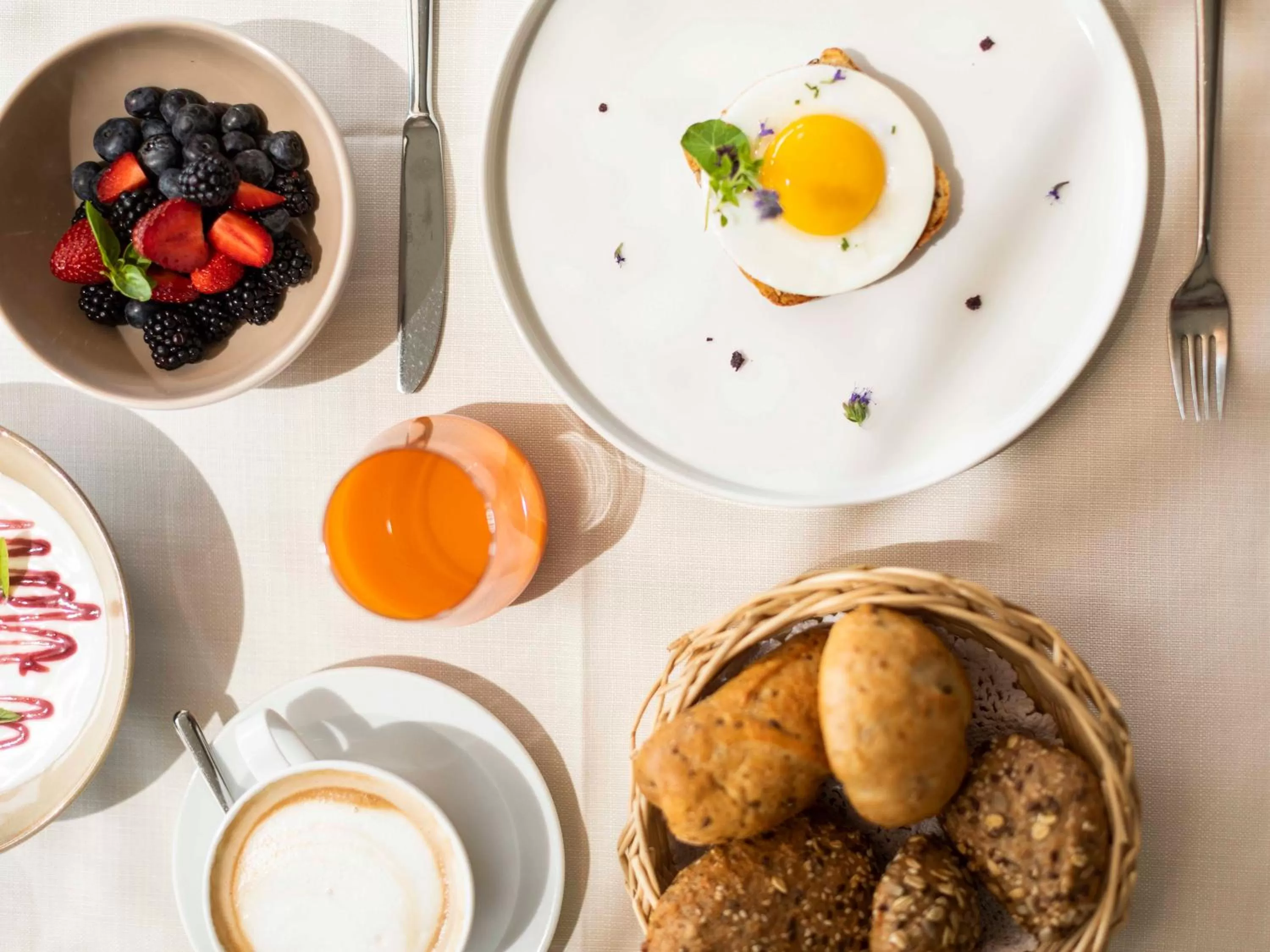 Food and drinks in Biohotel theiner's garten