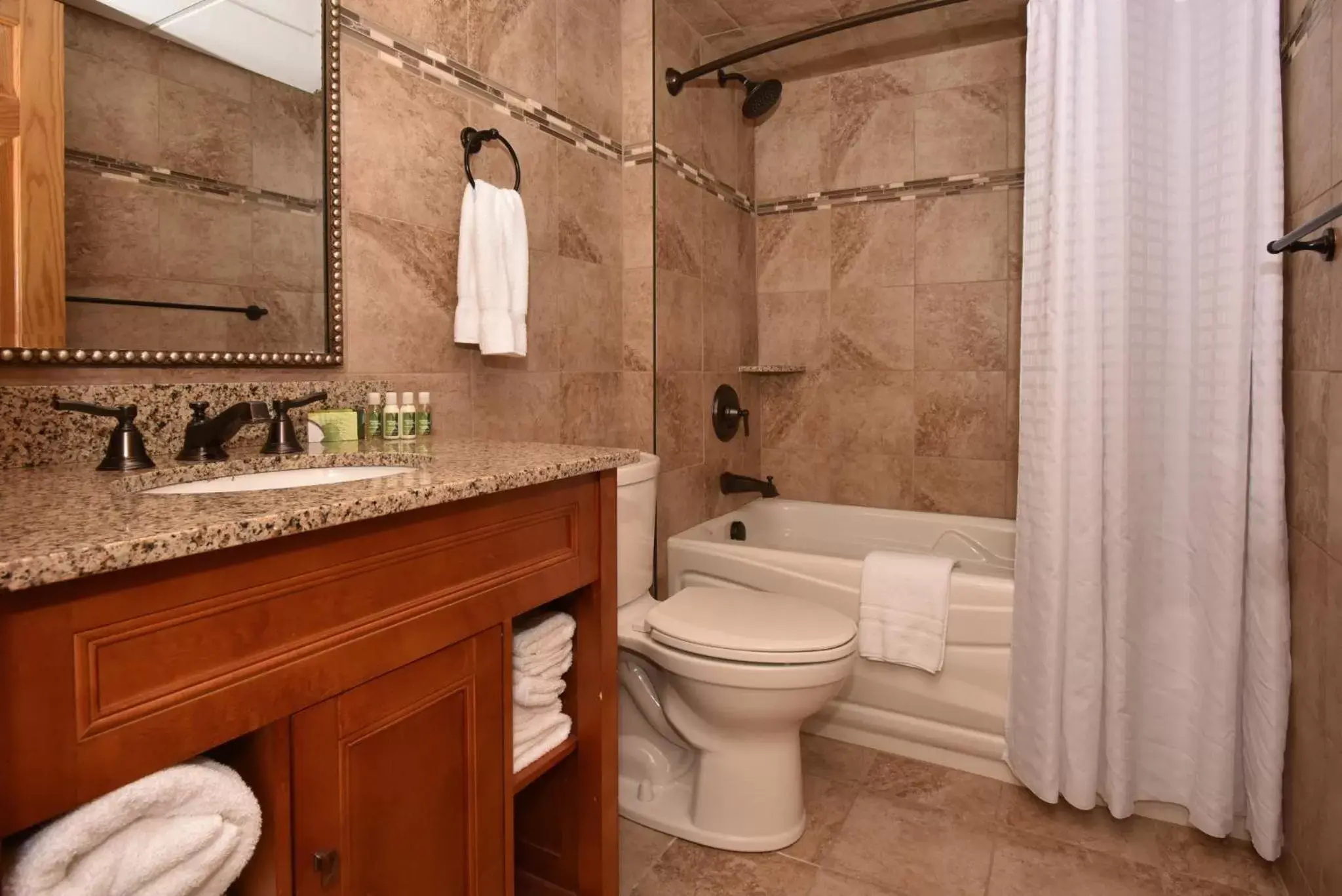 Bathroom in Slopeside Hotel by Seven Springs Resort