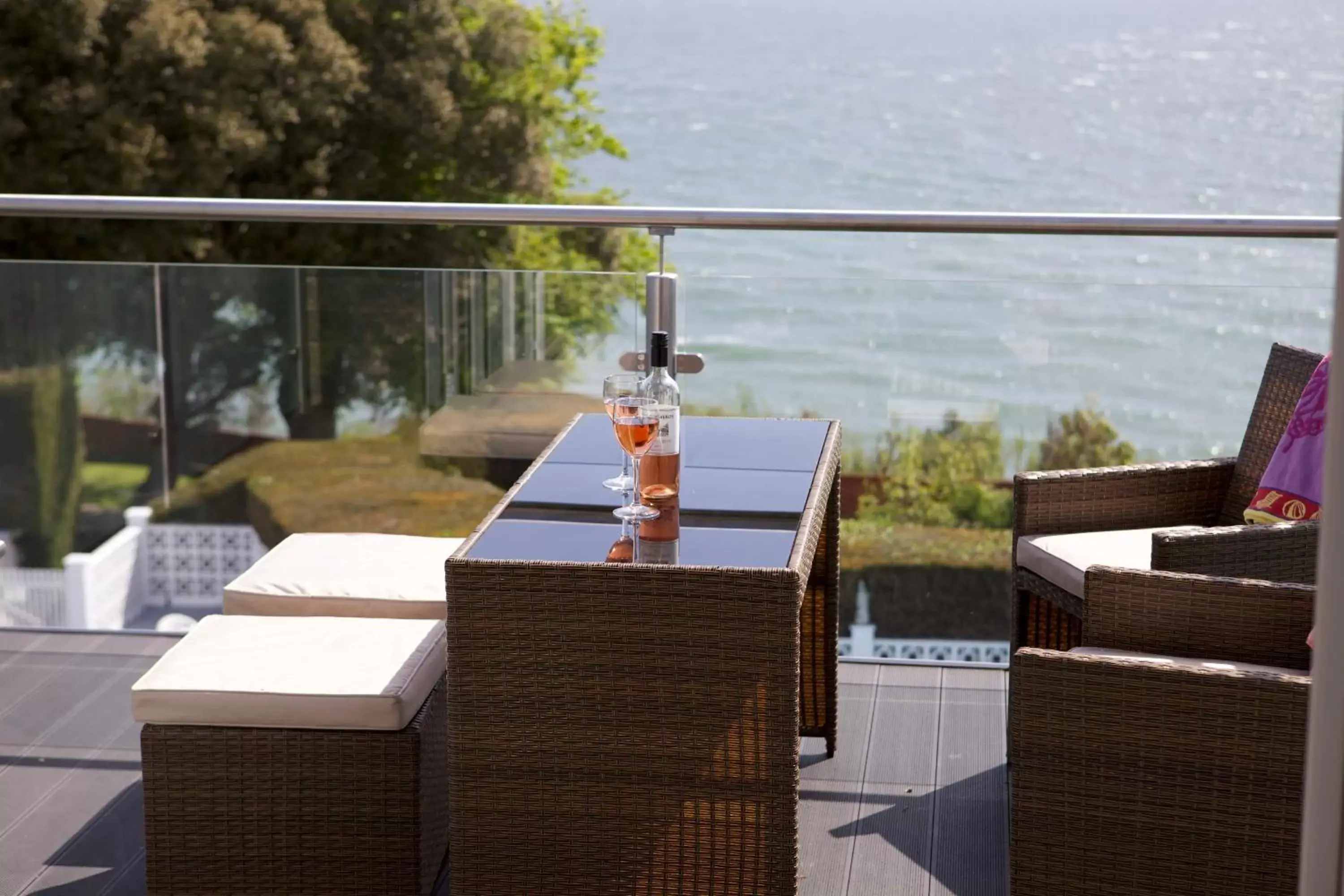 Sea view in Luccombe Hall Hotel Sea view in Luccombe Hall Hotel