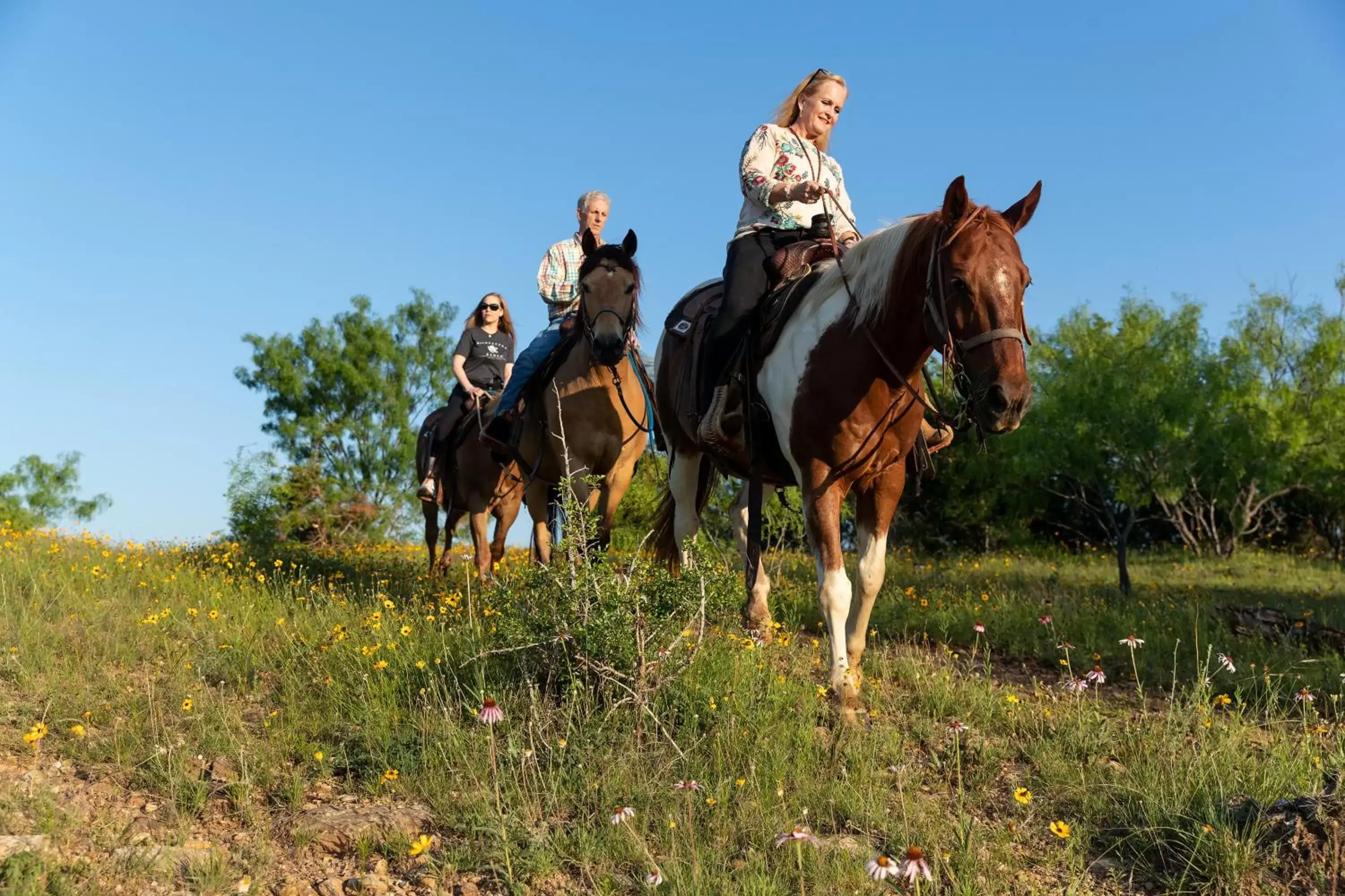 People, Horseback Riding in Wildcatter Ranch and Resort