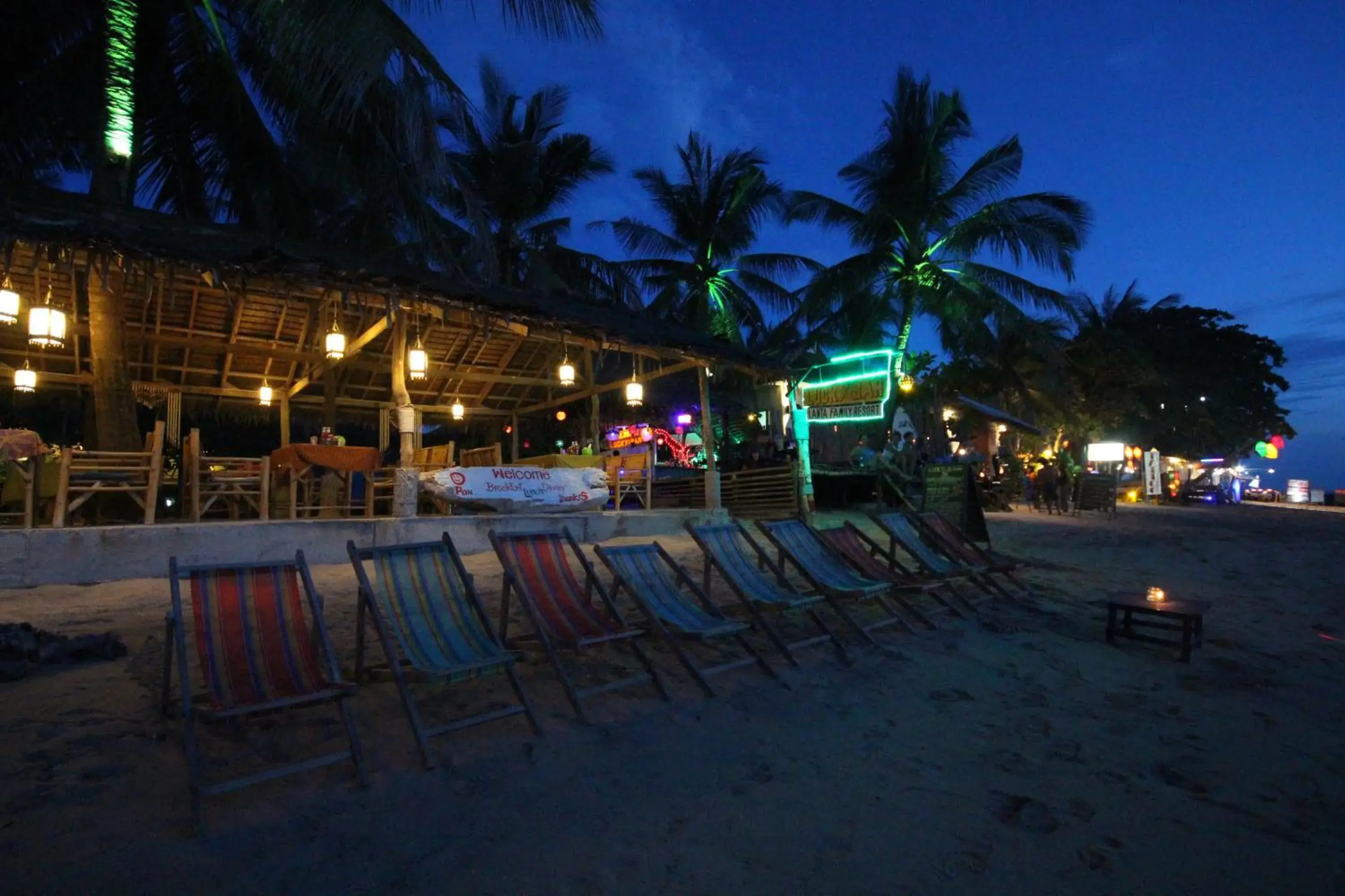 sunbed in Lanta Family resort