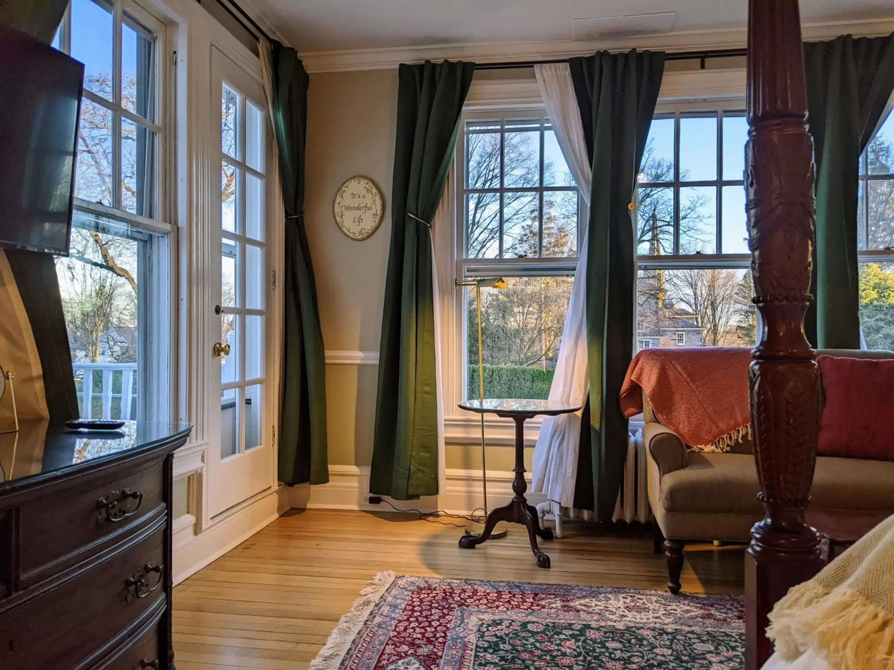 View (from property/room), Seating Area in Stanton House Inn