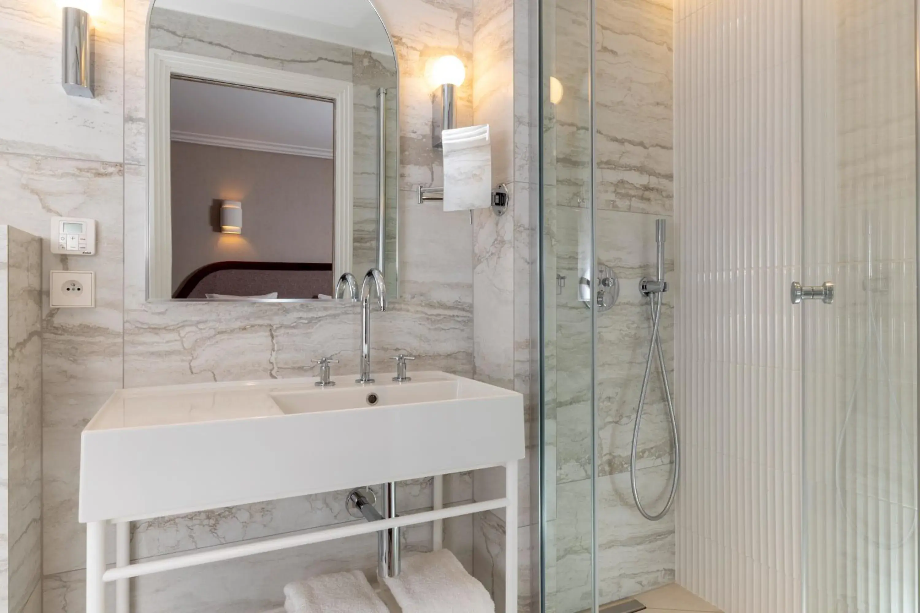 Bathroom in Hotel des Carmes by Malone
