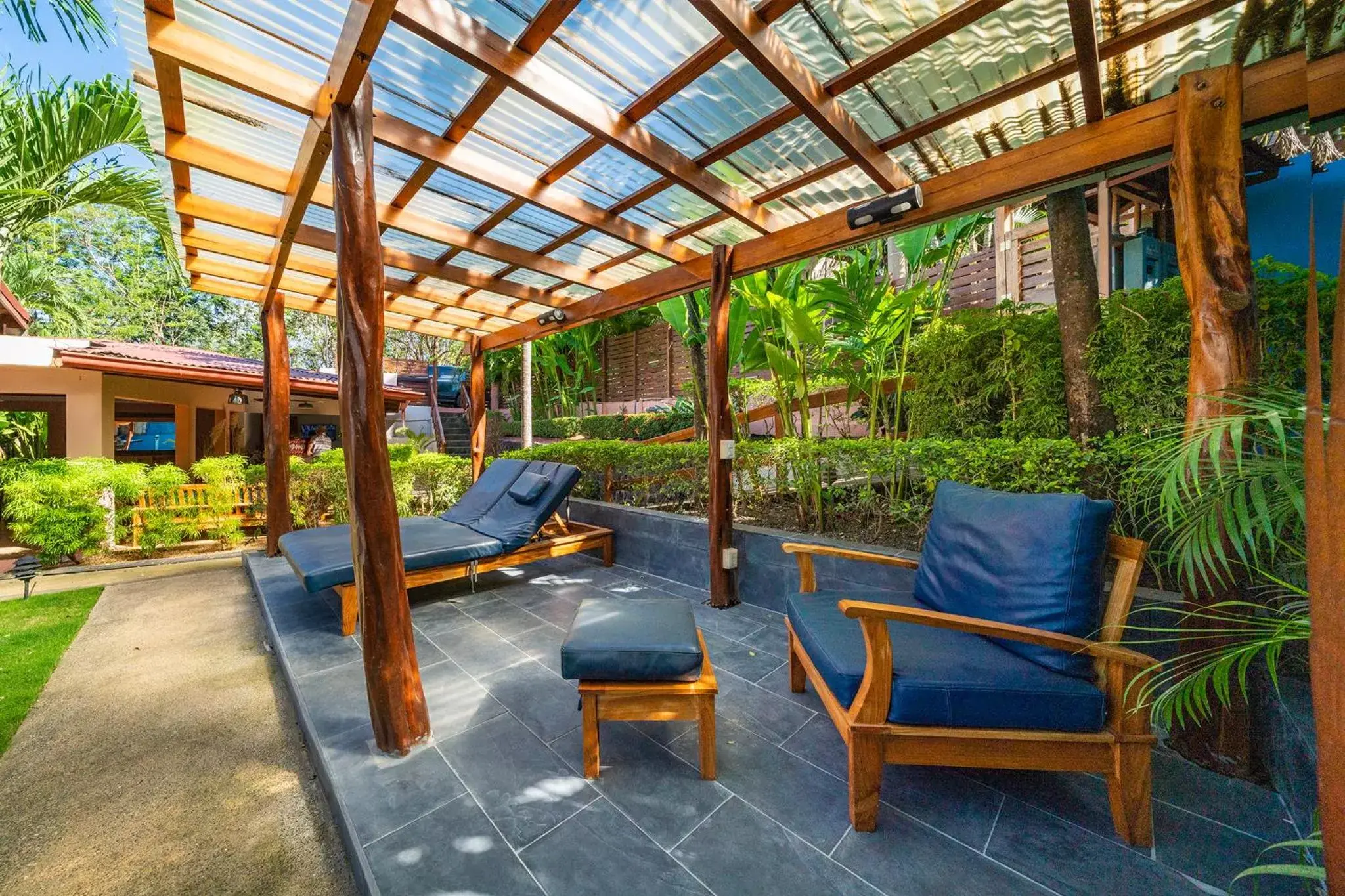 Seating area in Hotel Arco Iris