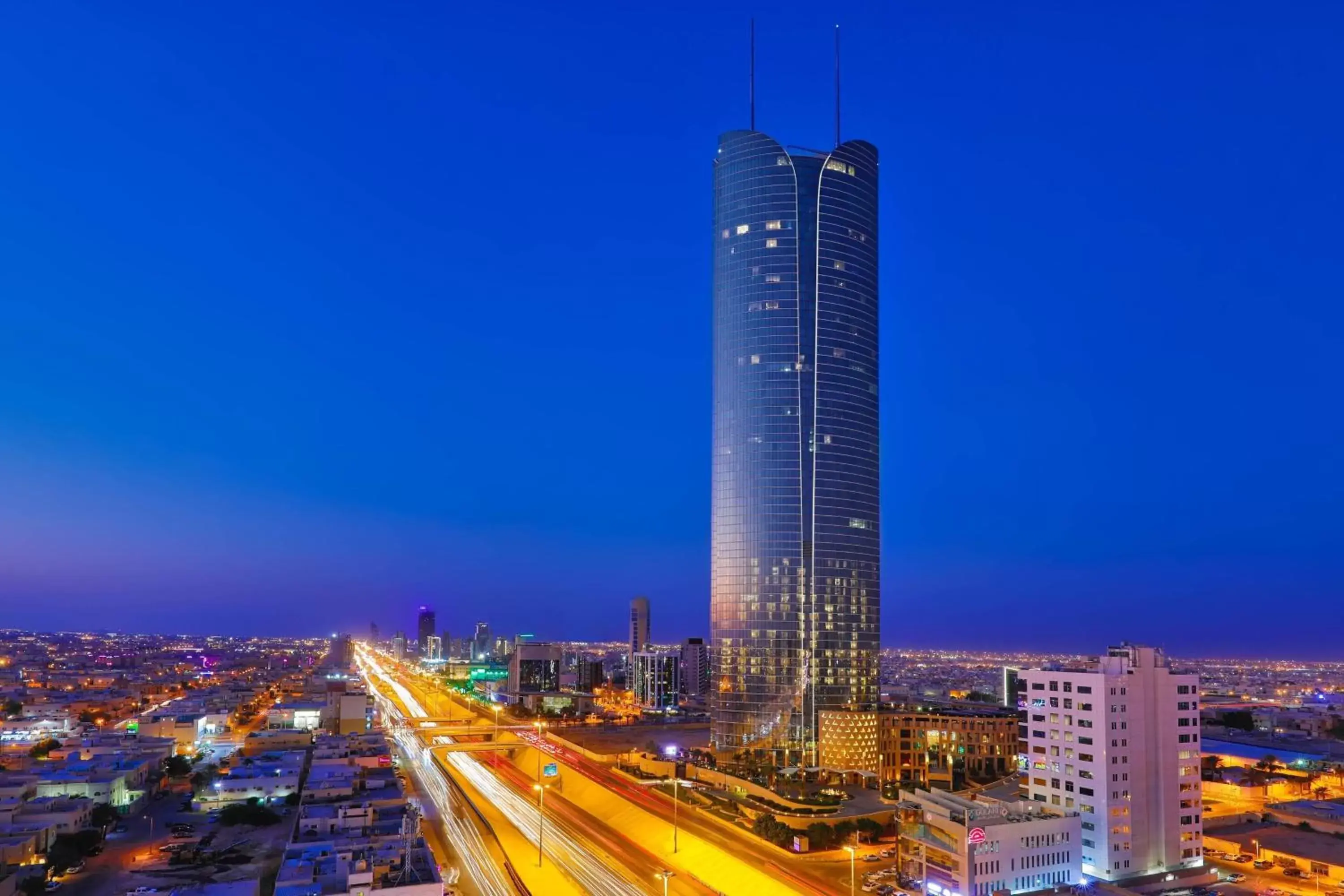 Property building in JW Marriott Hotel Riyadh