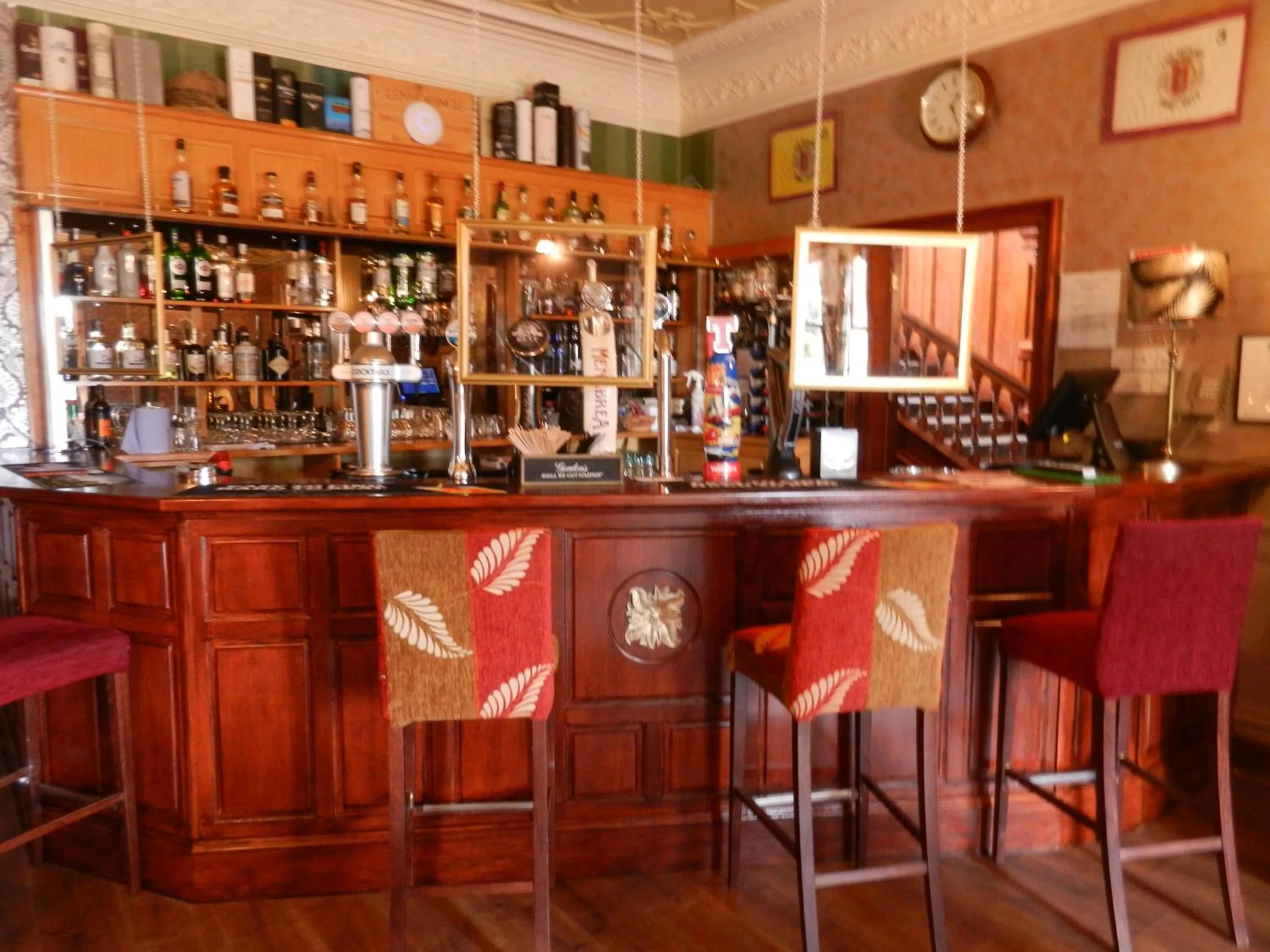Lounge or bar in Mansfield Castle Hotel