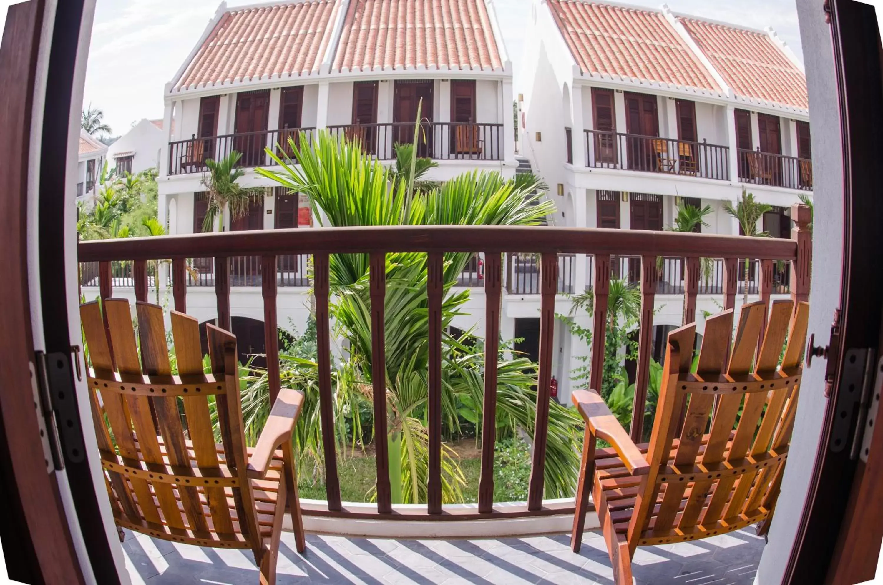 Balcony/Terrace in Legacy Hoi An Resort - formerly Ancient House Village Resort & Spa