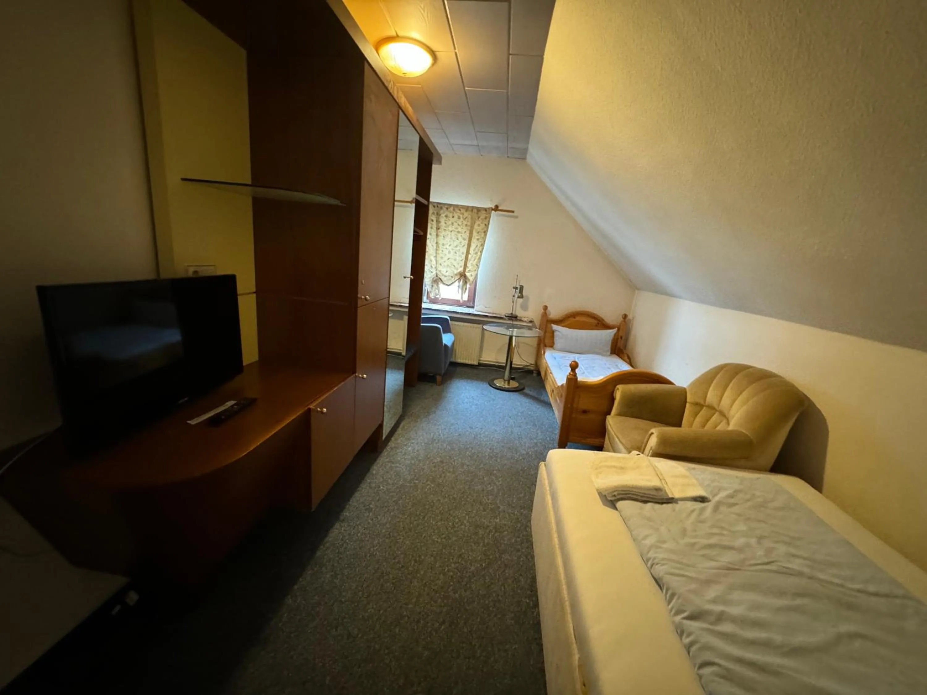 Bed in Hotel Zum Klüverbaum