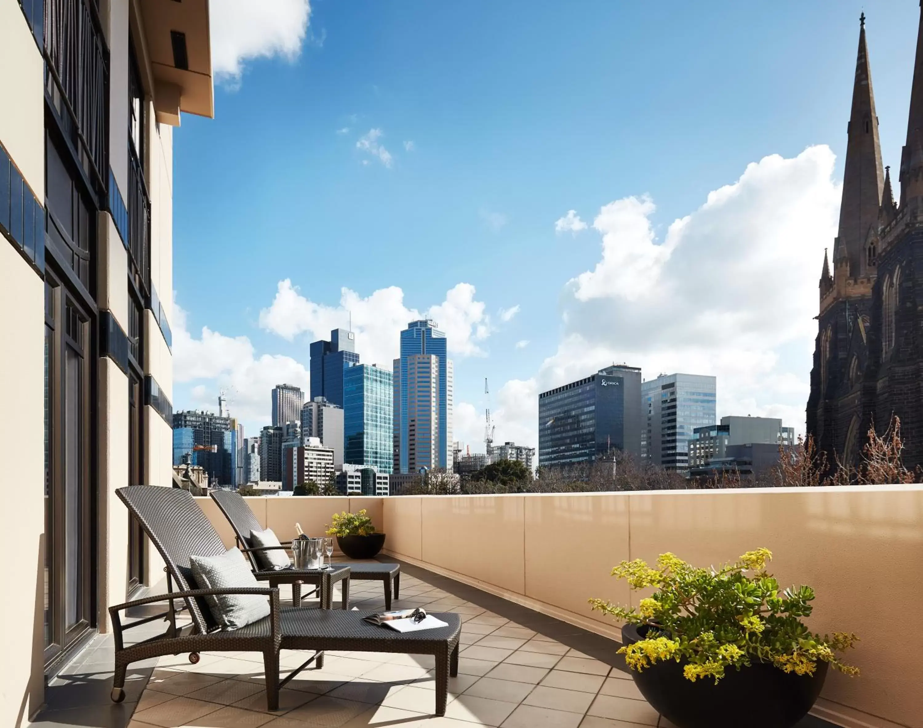 Balcony/Terrace in Park Hyatt Melbourne