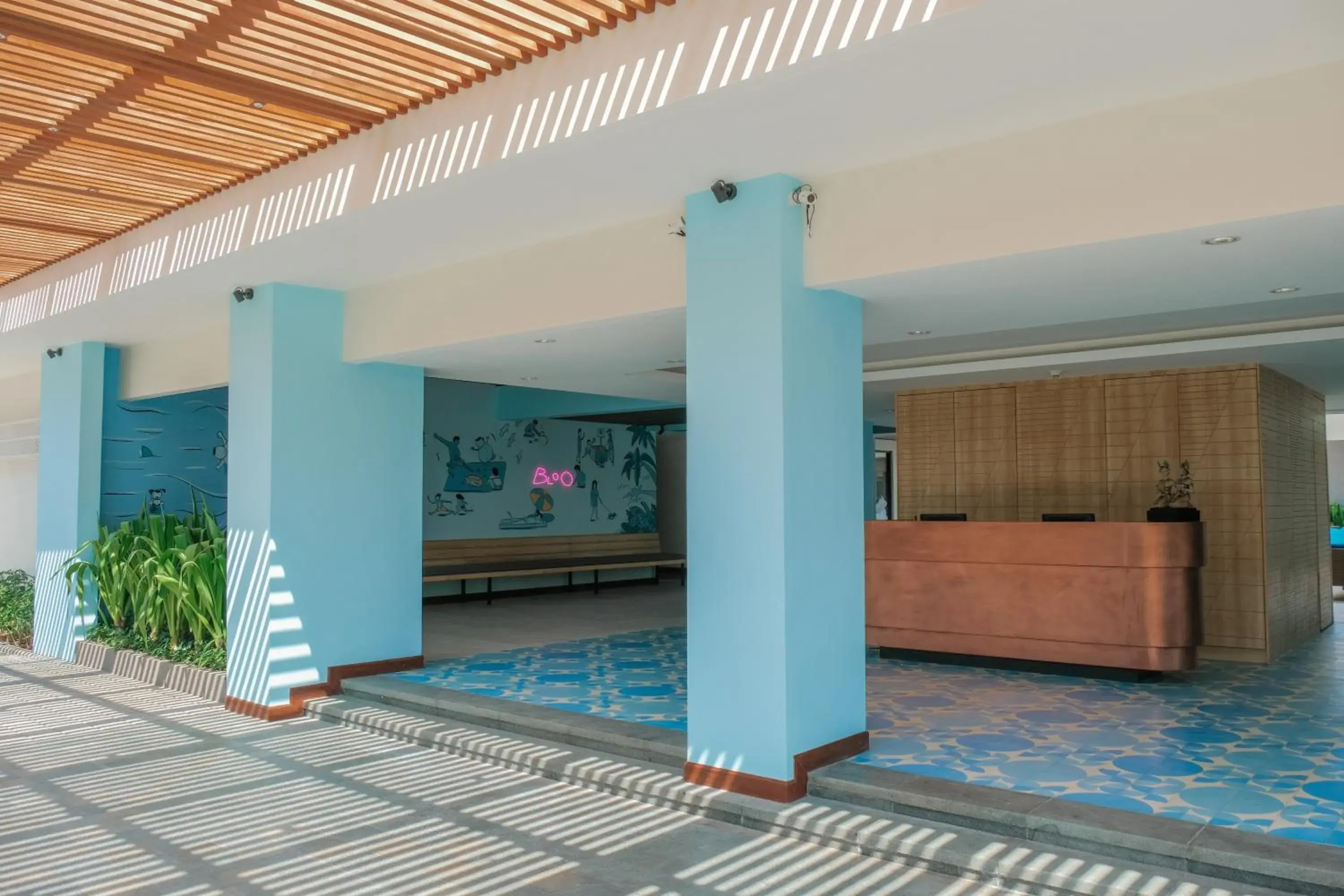 Lobby or reception in Bloo Bali Hotel
