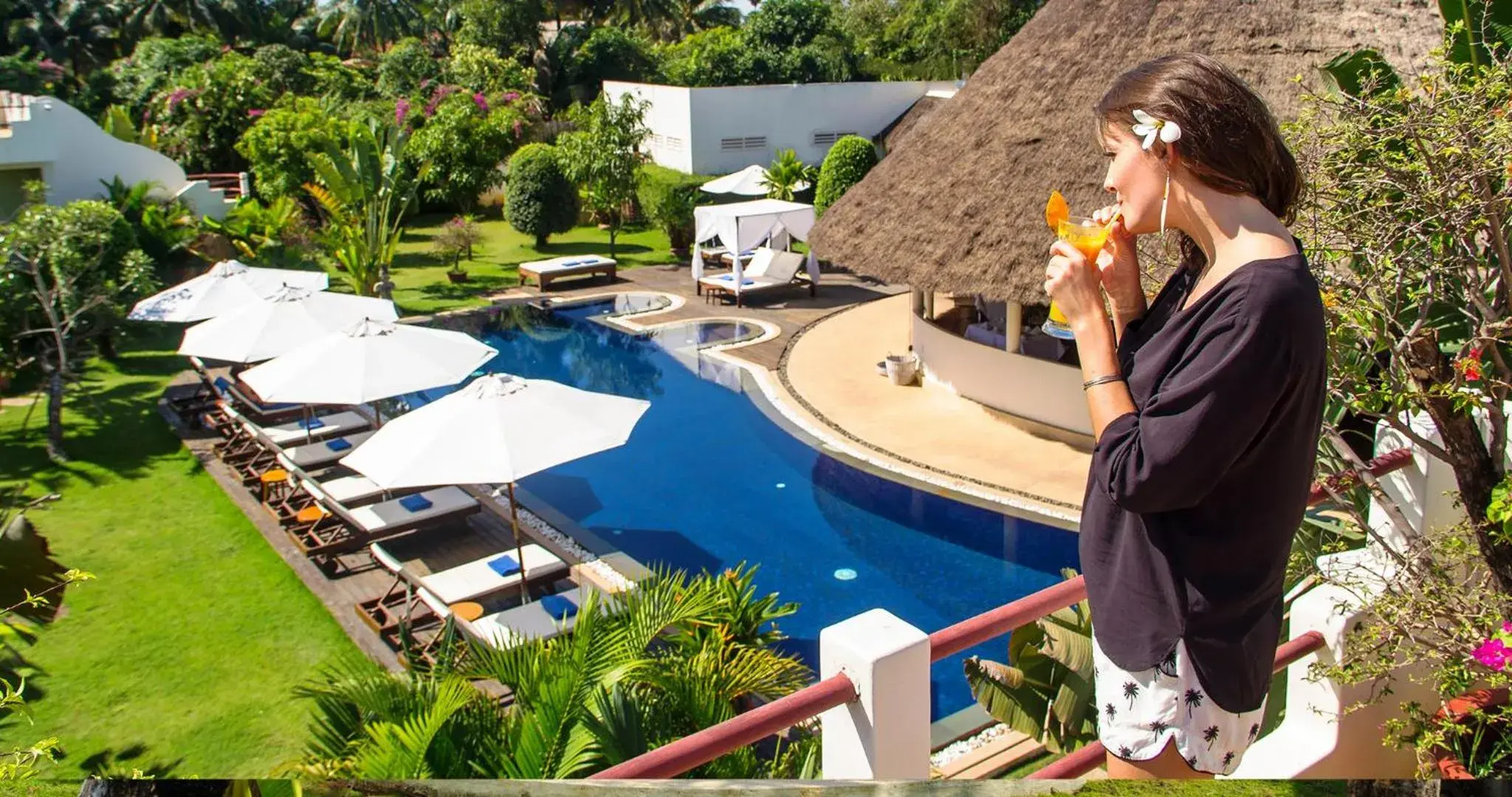 Pool View in Navutu Dreams Resort & Wellness Retreat