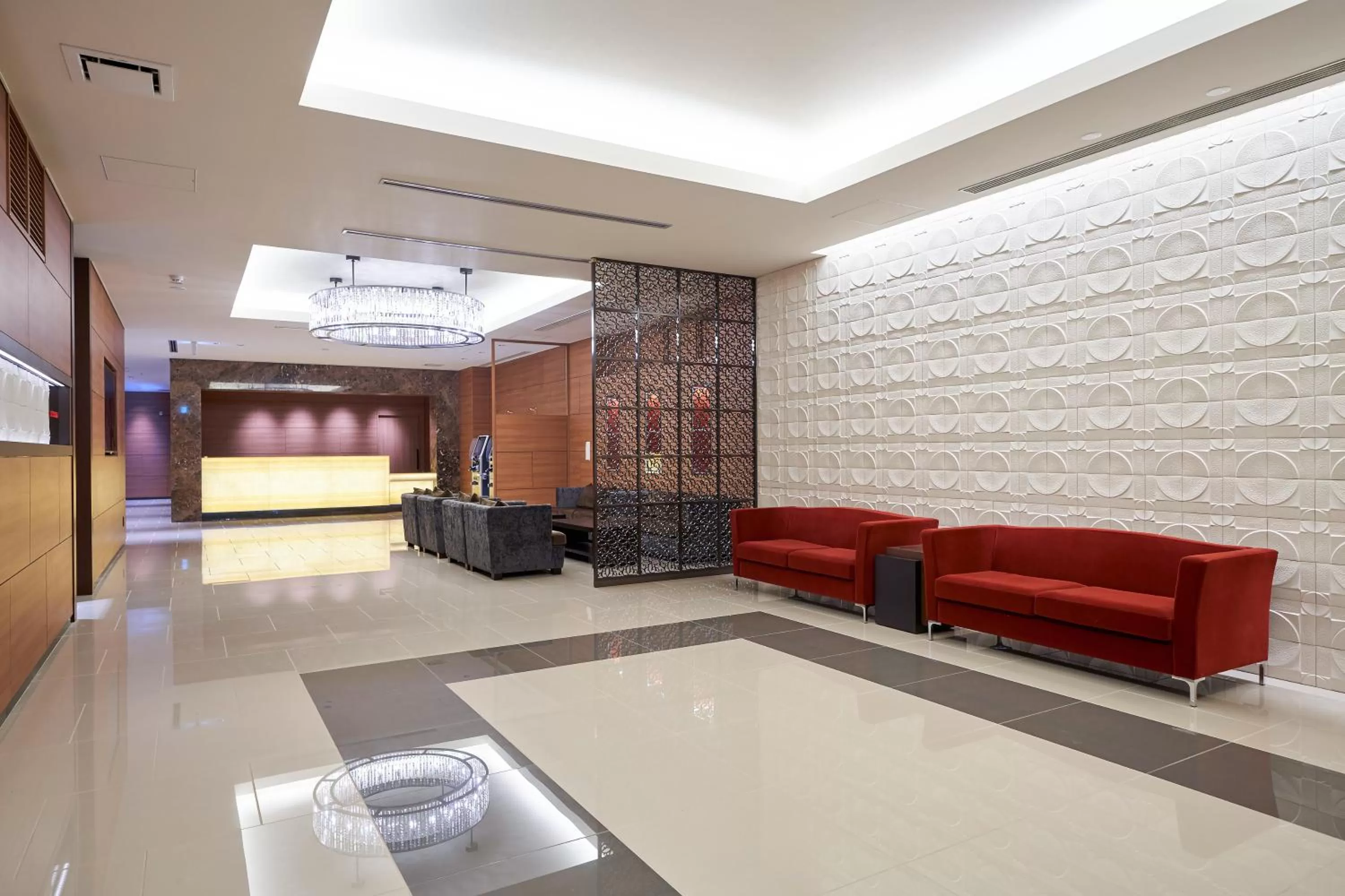 Lobby or reception in Welina Hotel Premier Shinsaibashi