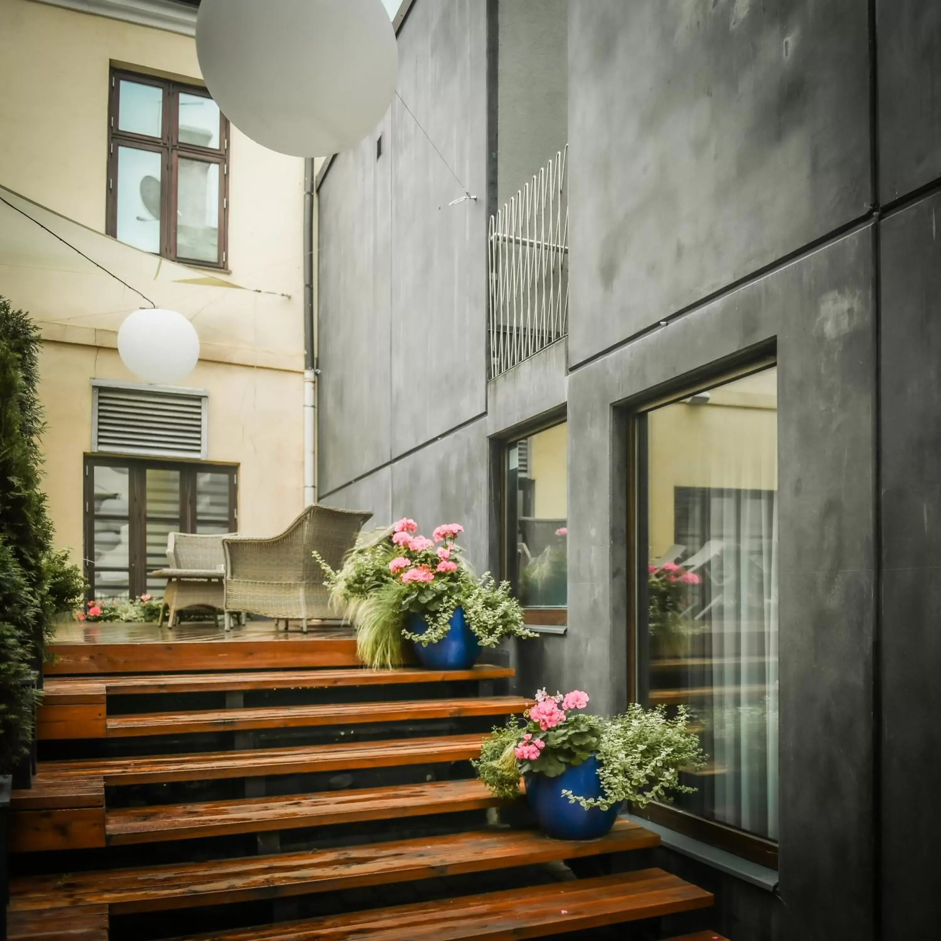 Balcony/Terrace in Antonius Hotel