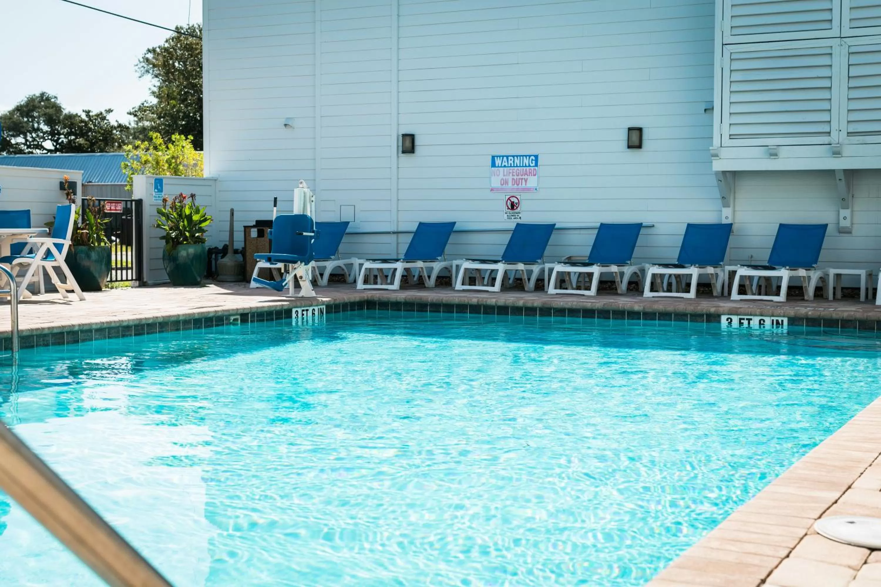 Swimming pool in The Flagler Inn - Saint Augustine