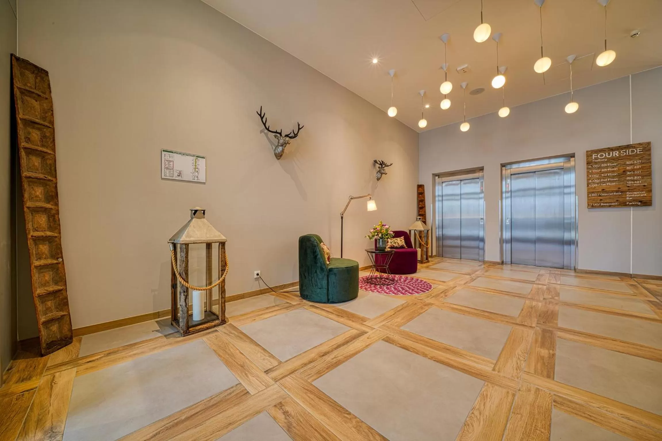 Lobby or reception in Vienna House Easy by Wyndham Freiburg City