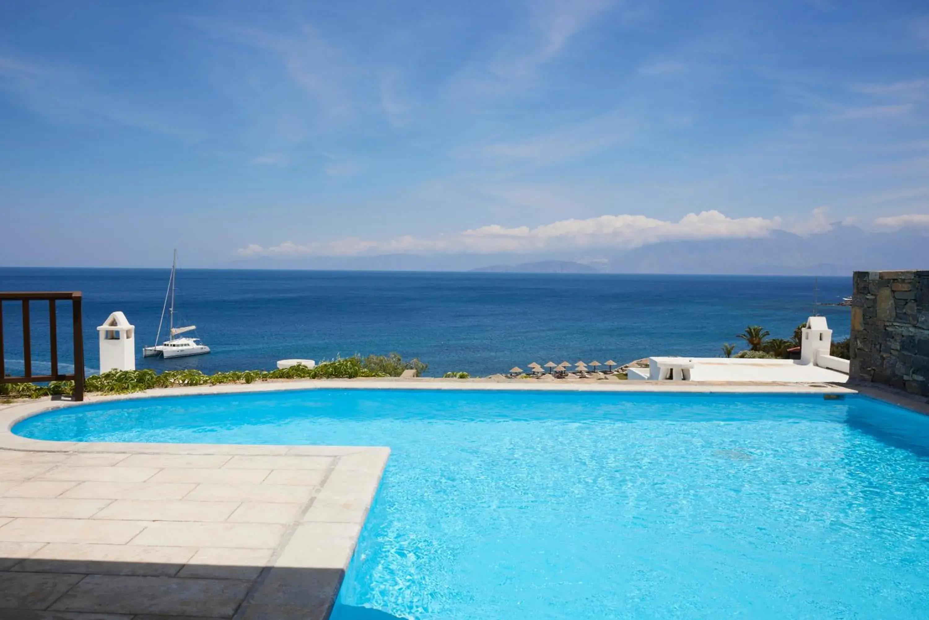 Swimming Pool in Elounda Mare Relais & Châteaux Hotel